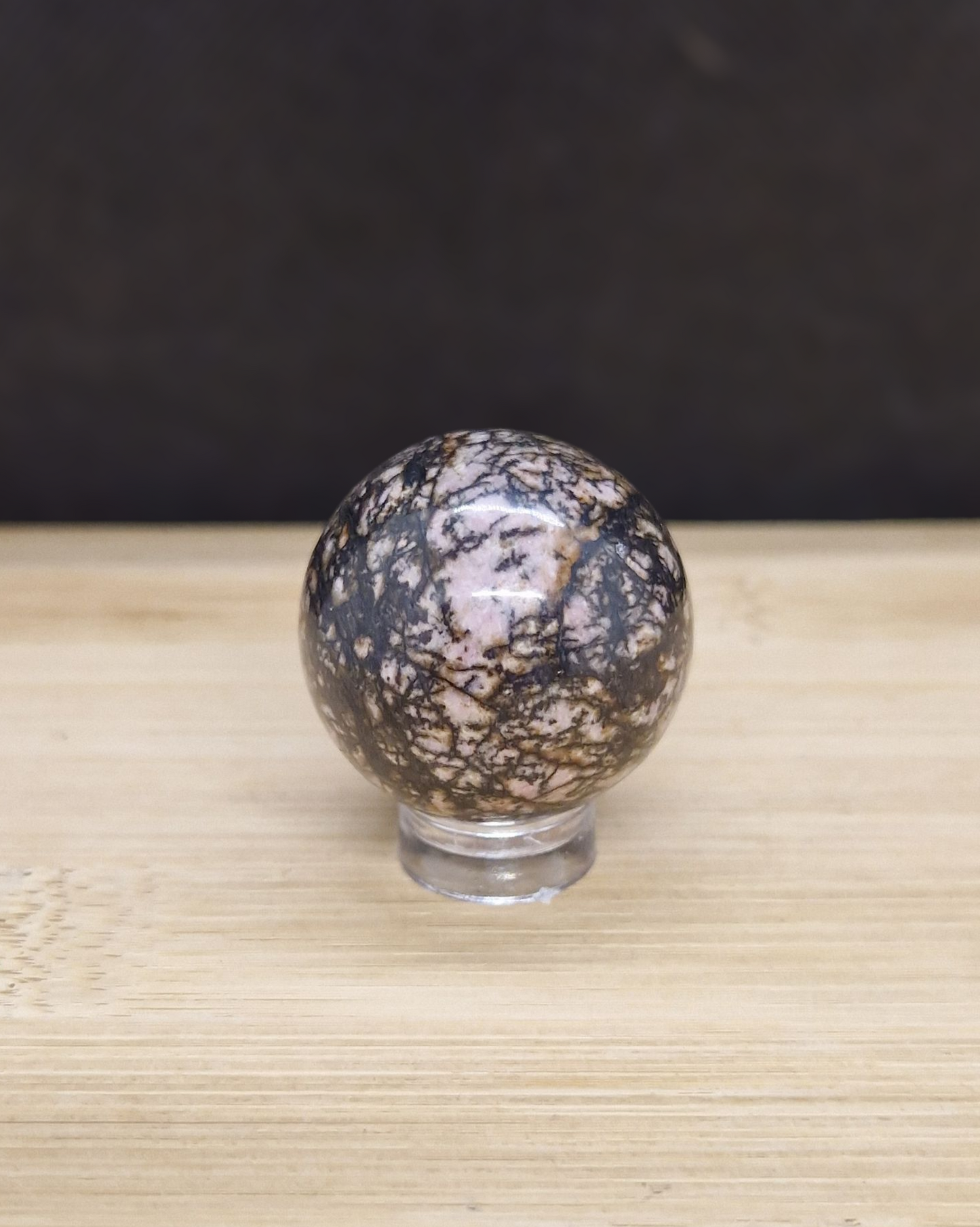 Petites sphères en Rhodonite