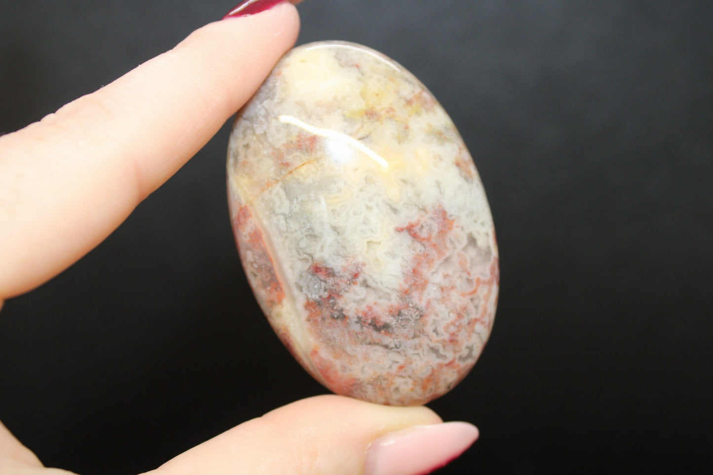 Galets Agate crazy lace