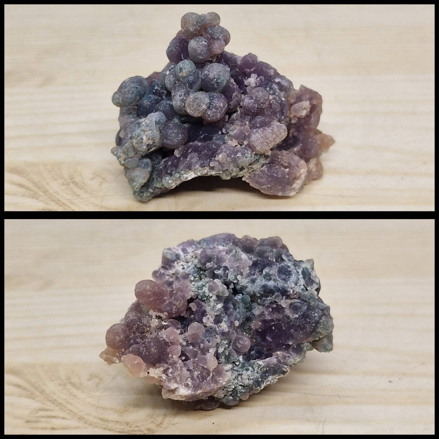 Agates grappe brutes (au choix)