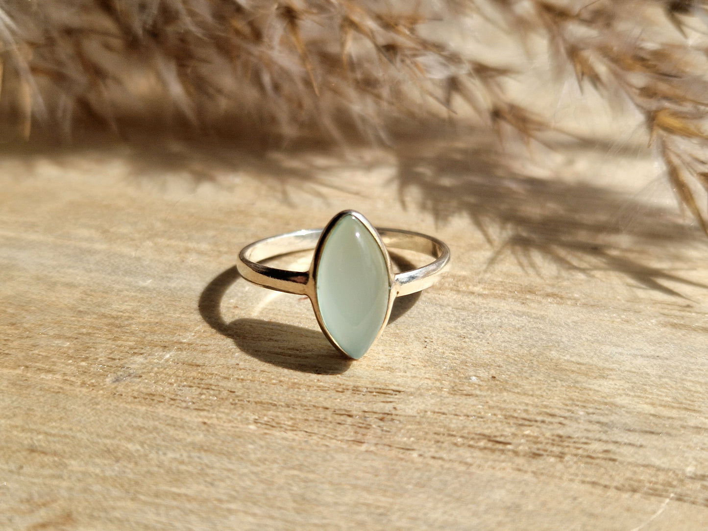 Bague Calcédoine Argent