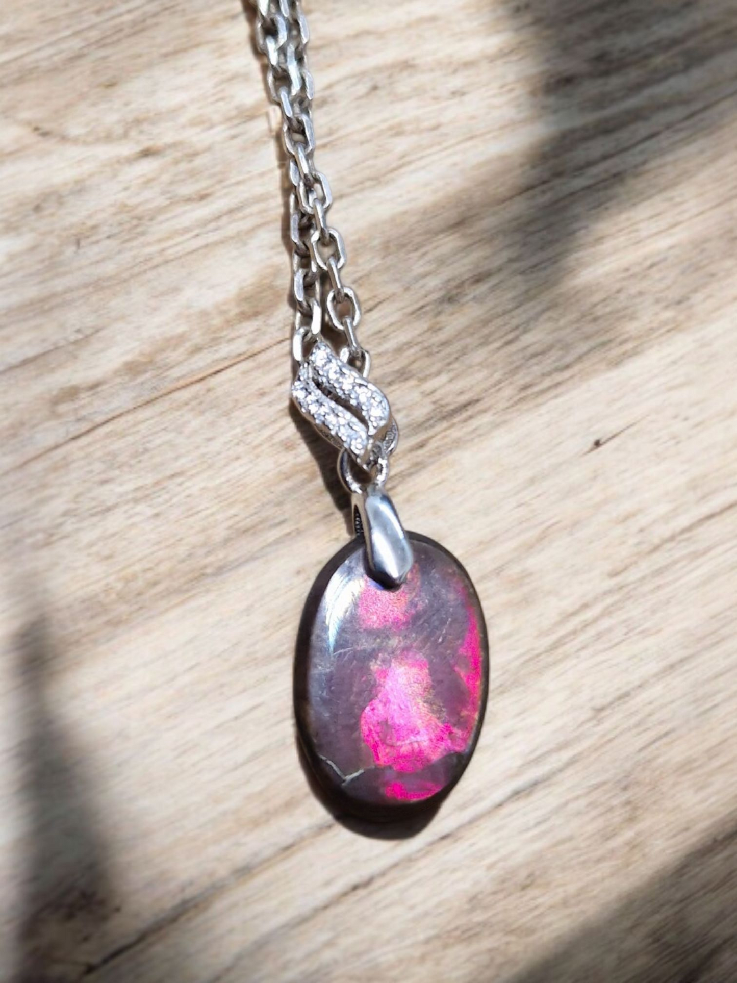 Pendentif Ammolite triplet