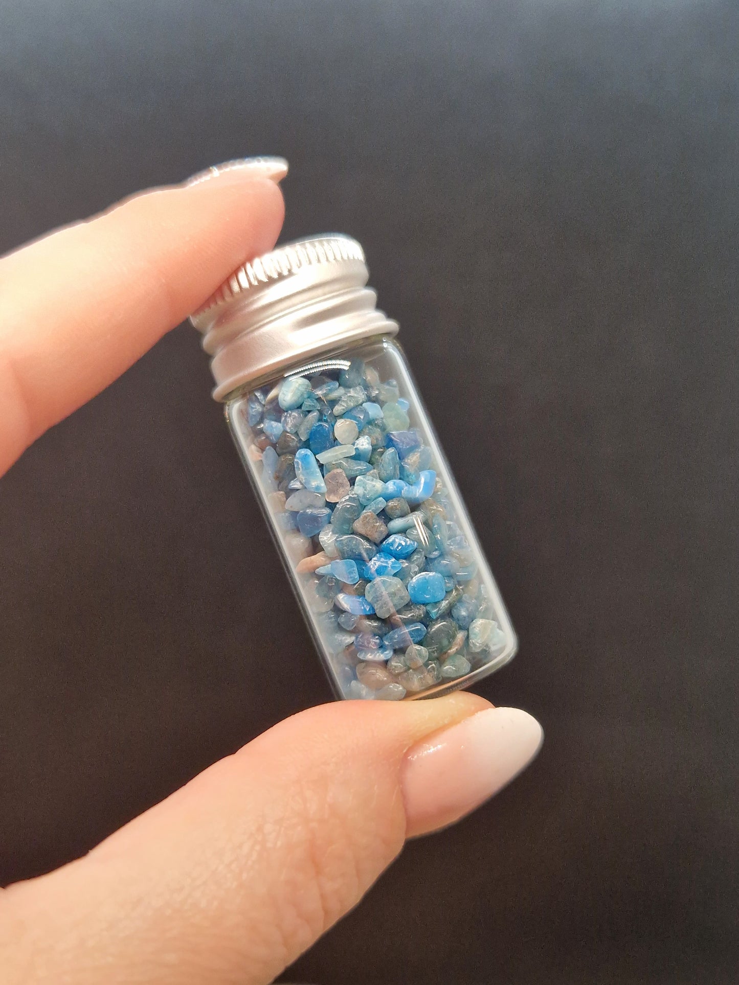 Chips d'Apatite bleue