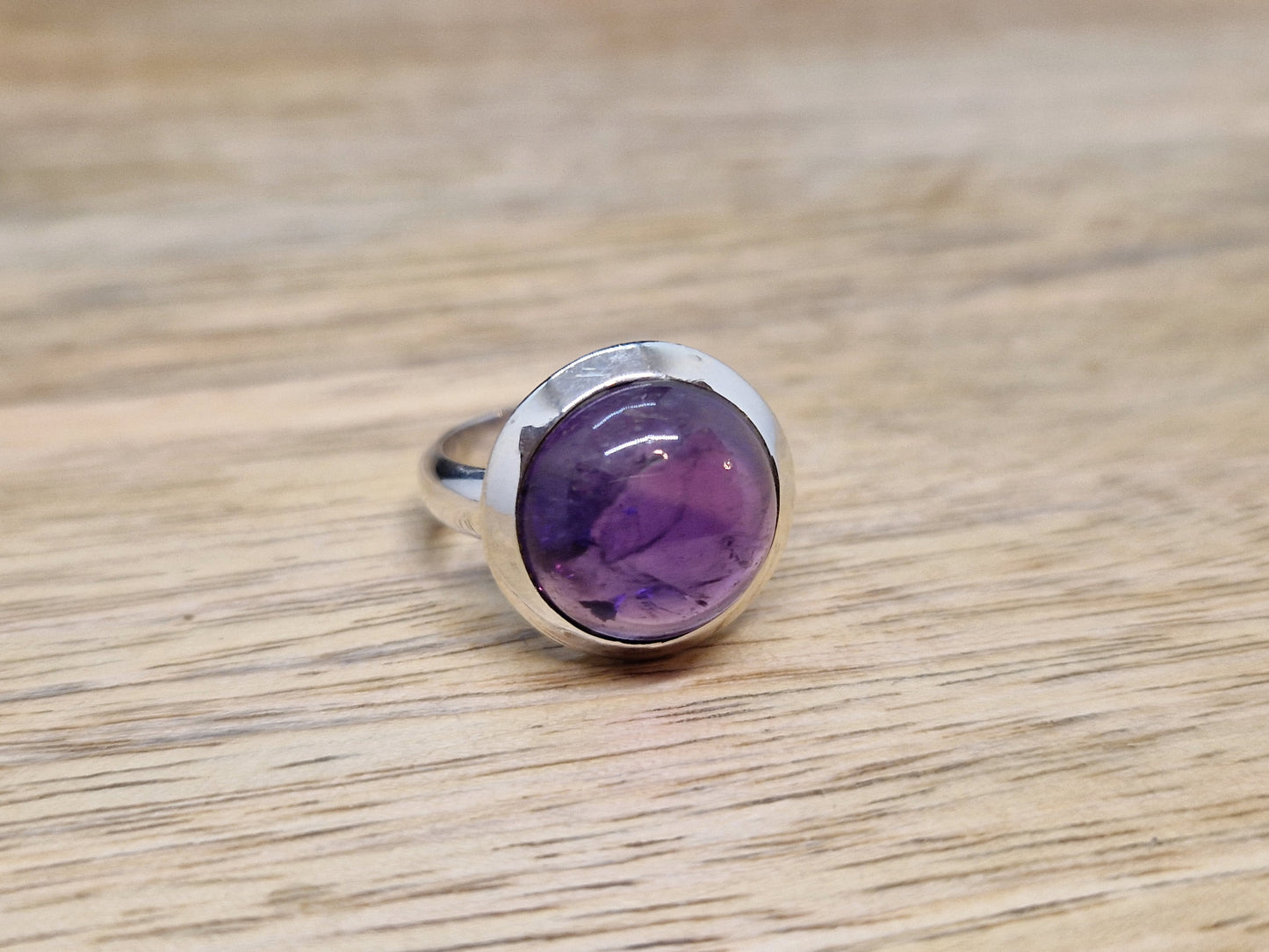 Bague Améthyste Argent