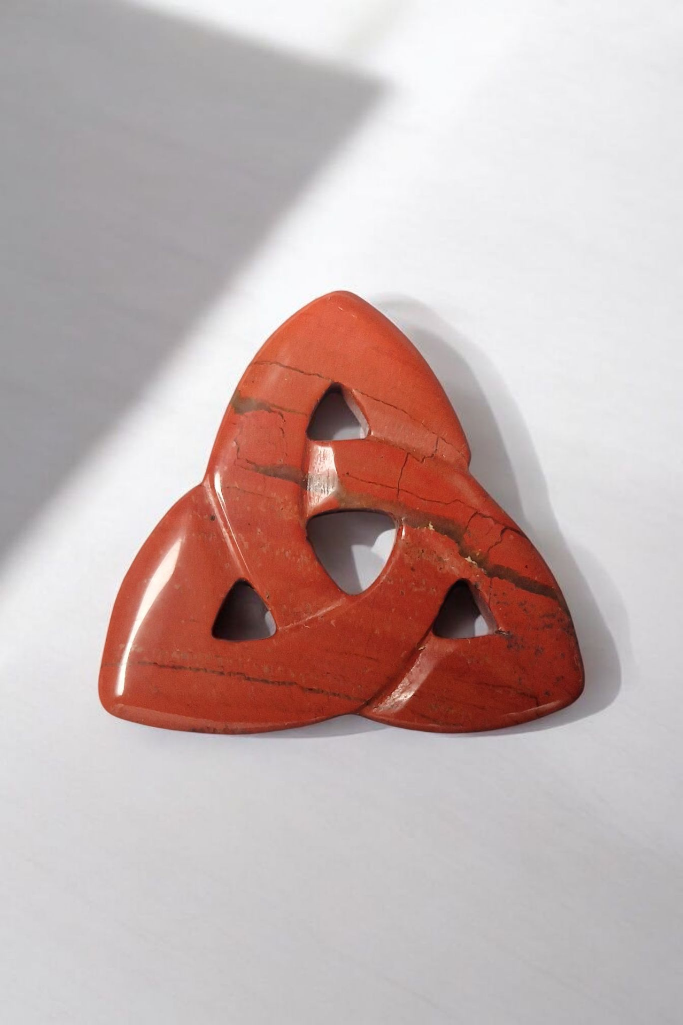 Triquetra Jaspe rouge
