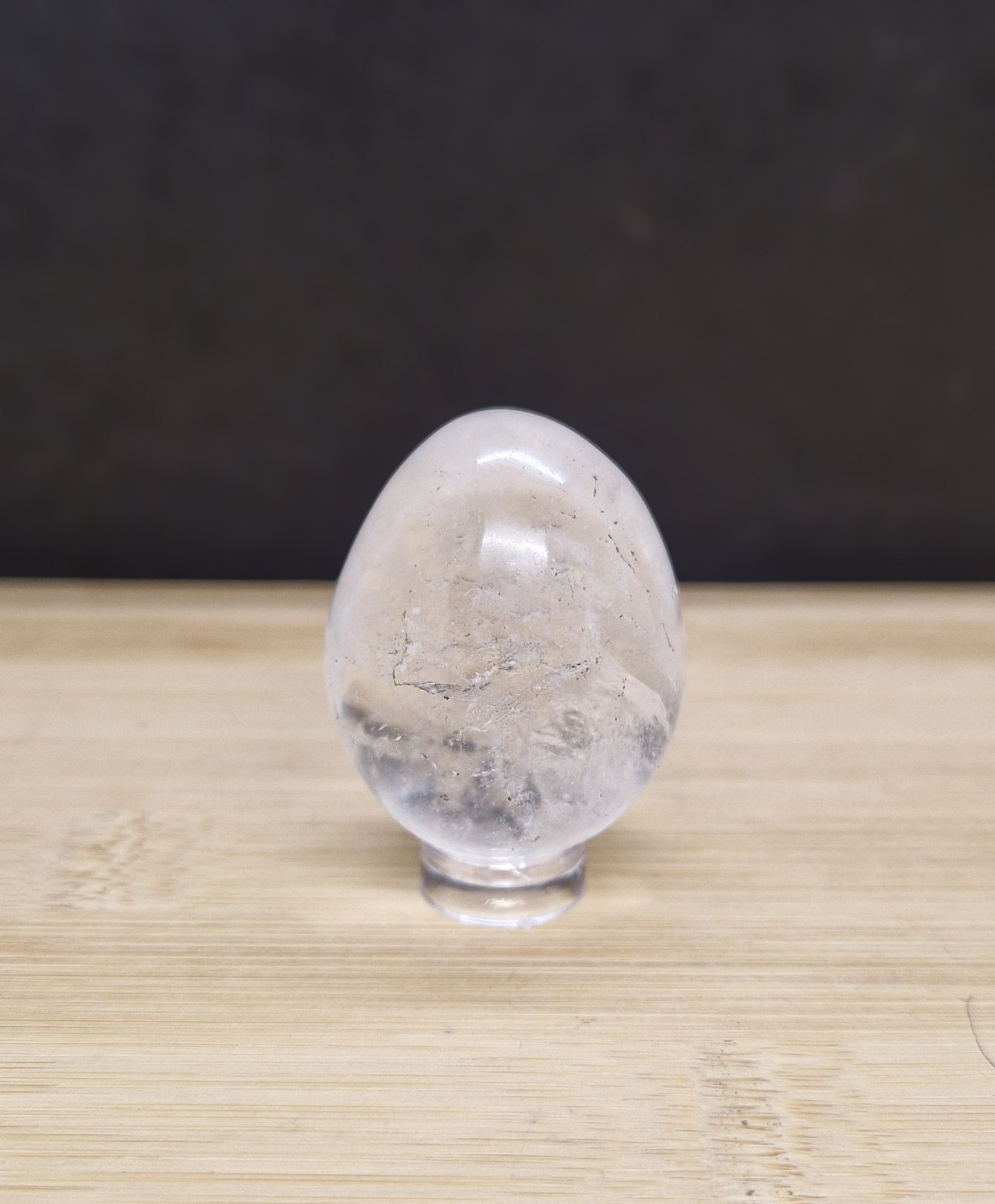 Œuf en Cristal de Roche
