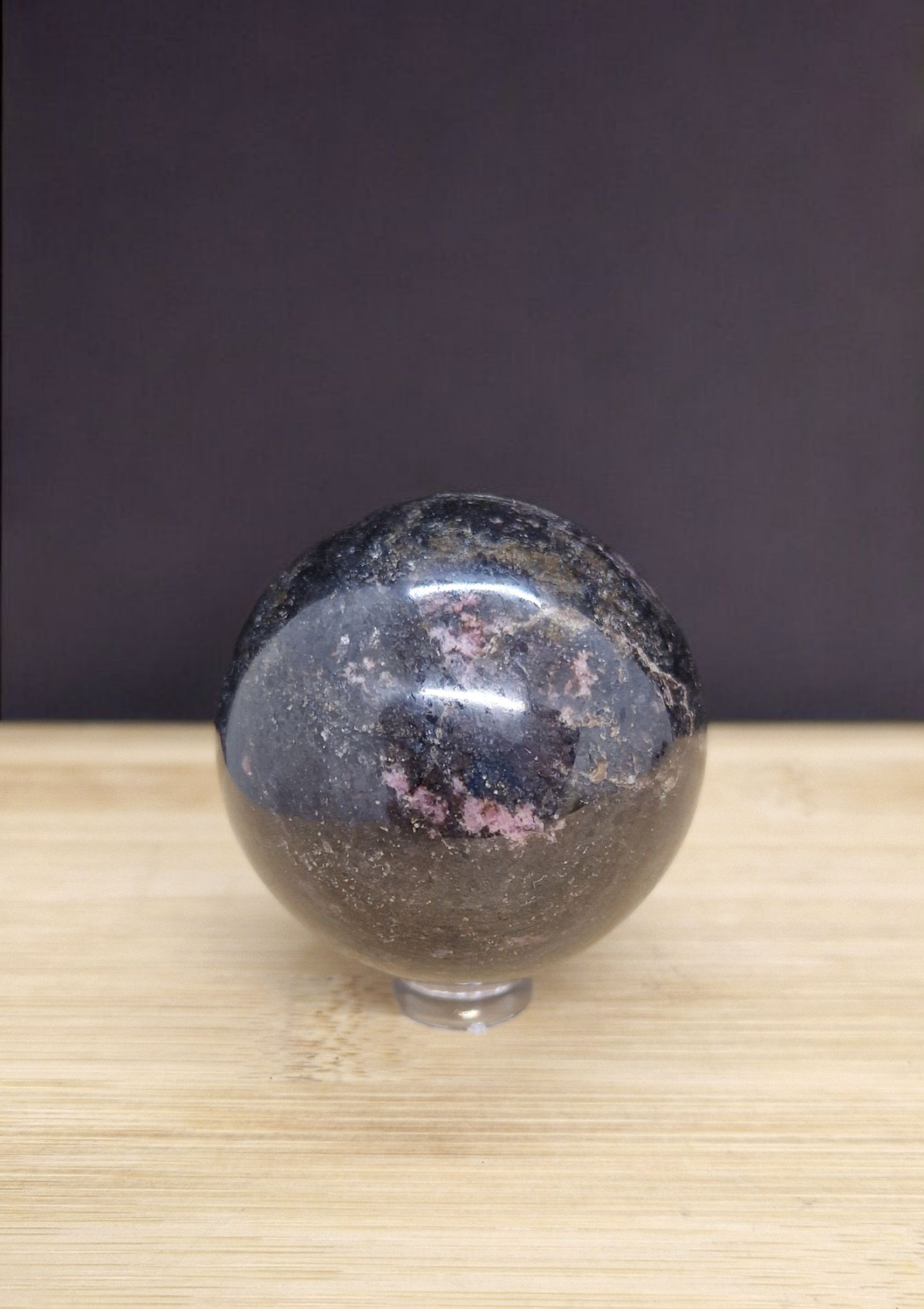 Sphère en Rhodonite