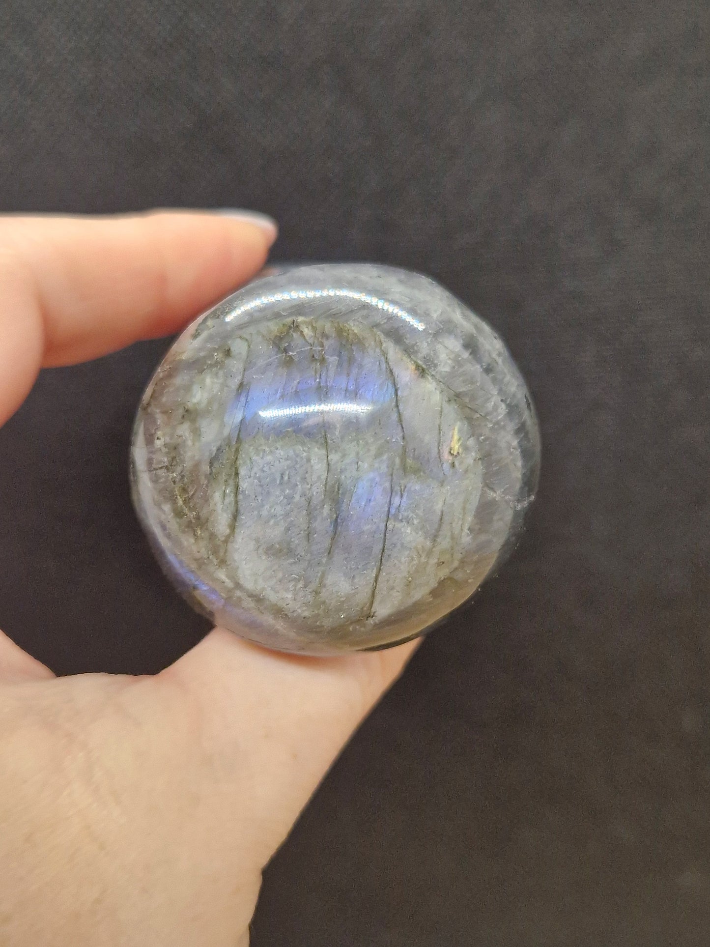 Champignon en Labradorite violette