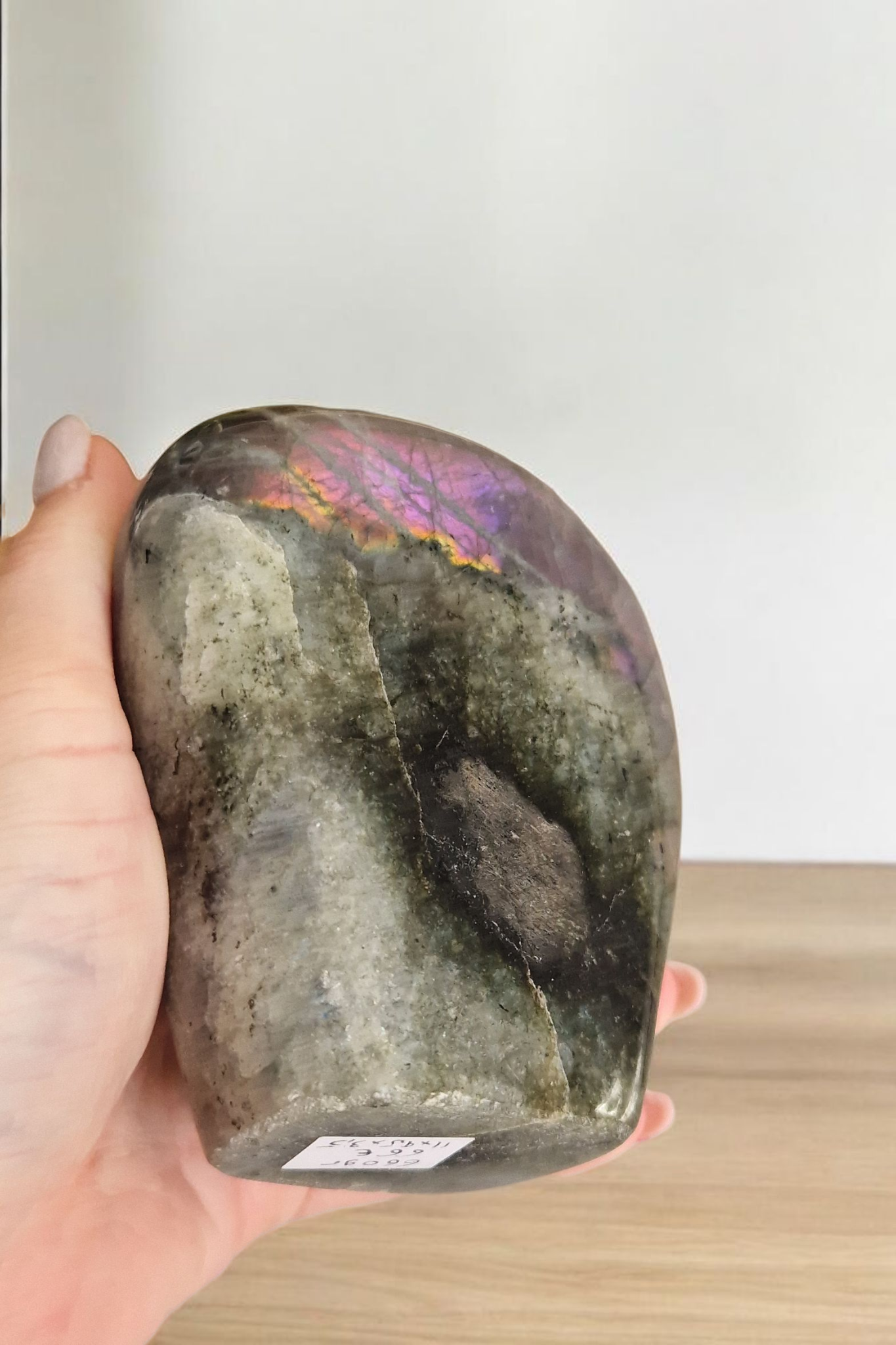 Forme libre Labradorite violette