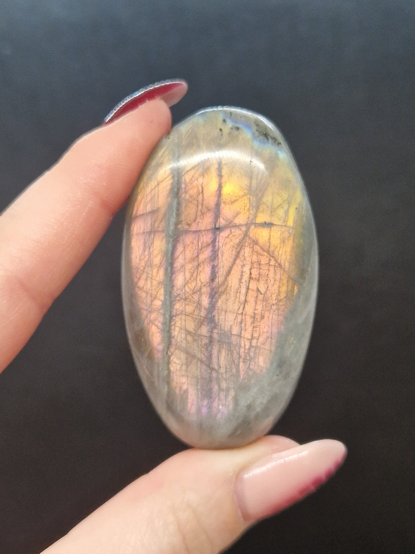 Galets Labradorite violette