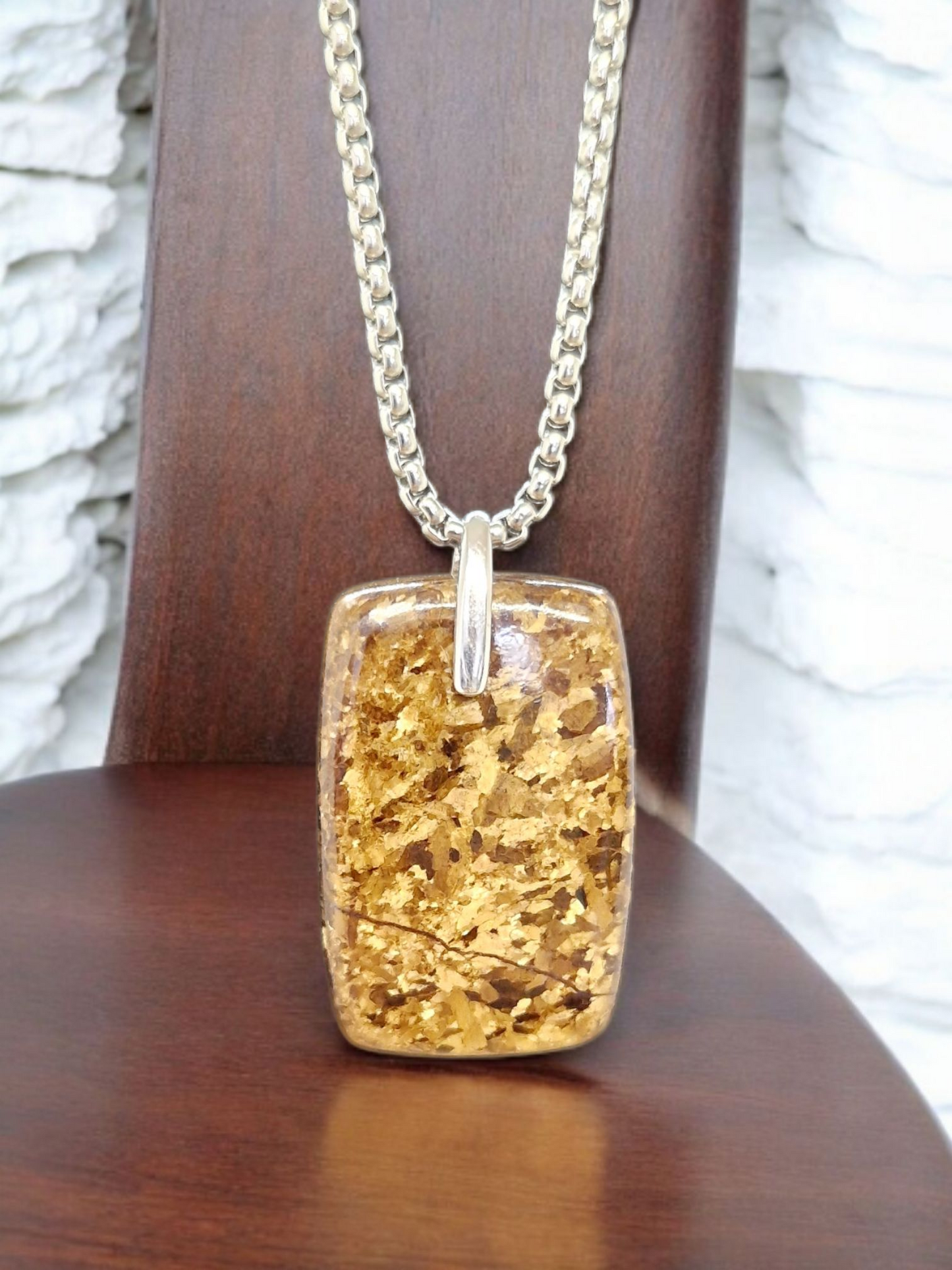 Pendentif Bronzite
