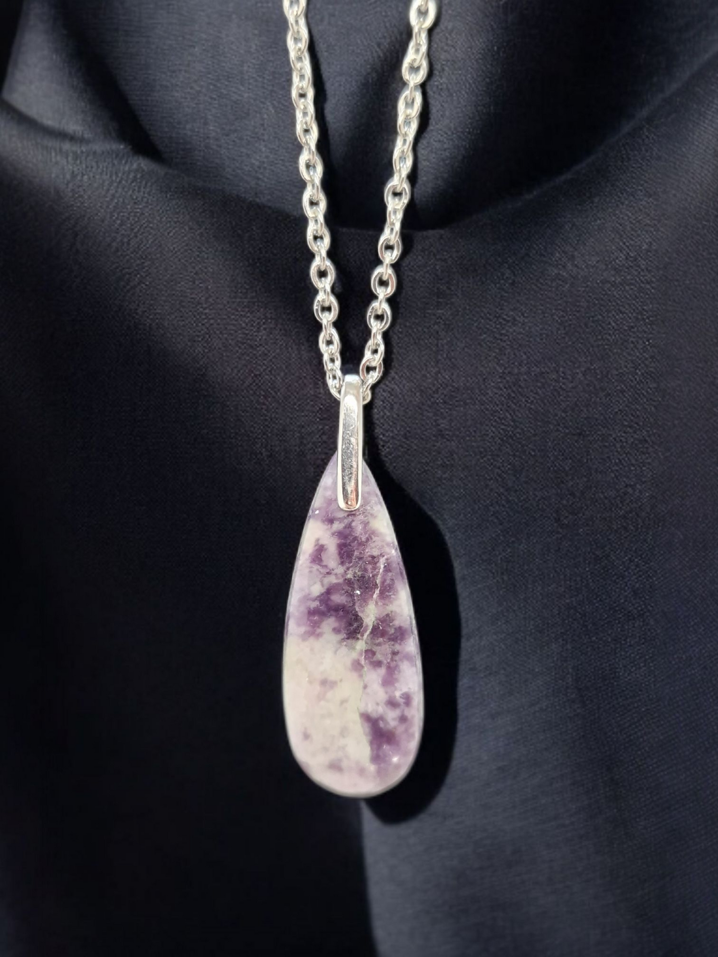 Pendentif Lepidolite