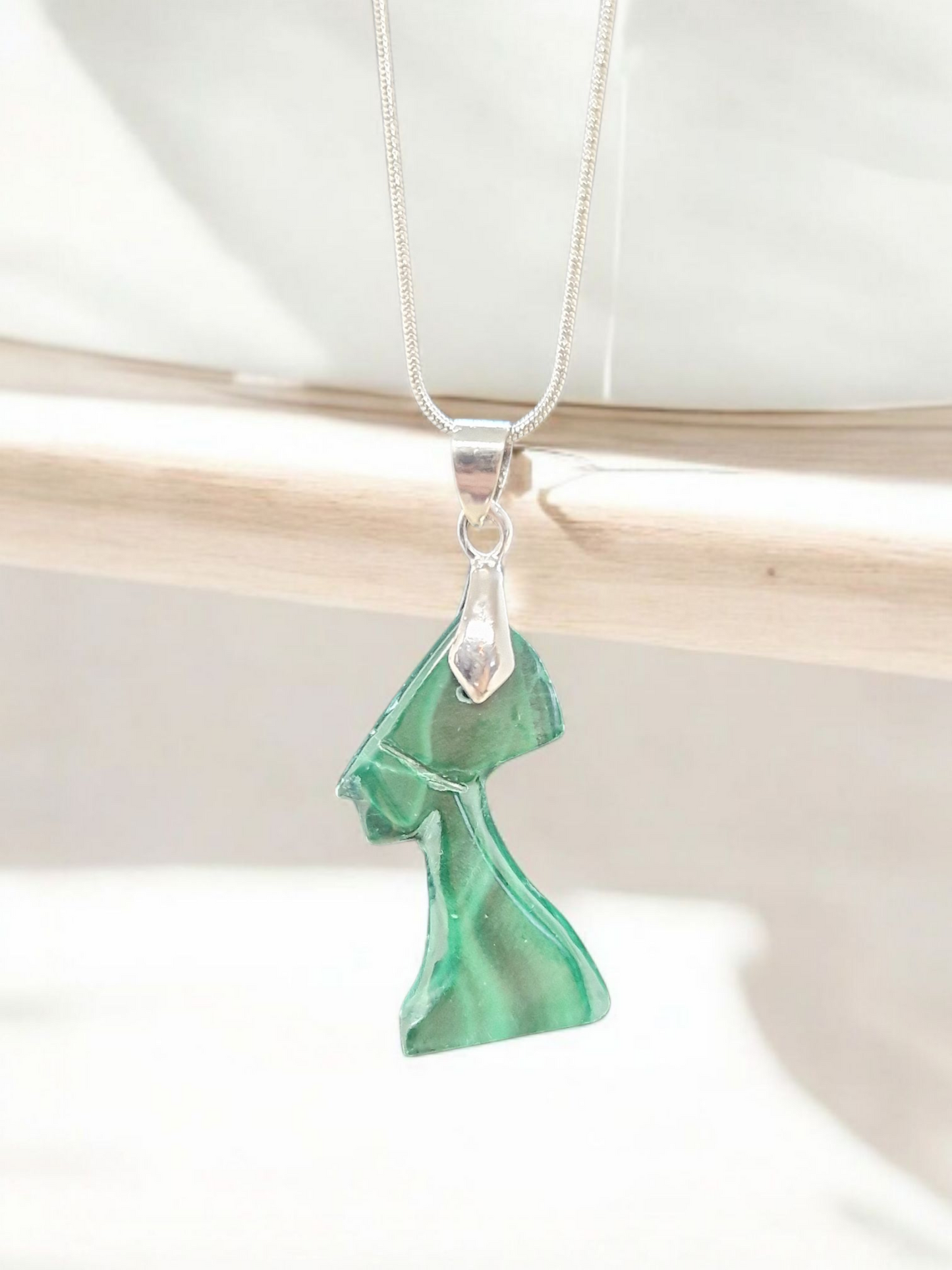 Pendentif Malachite