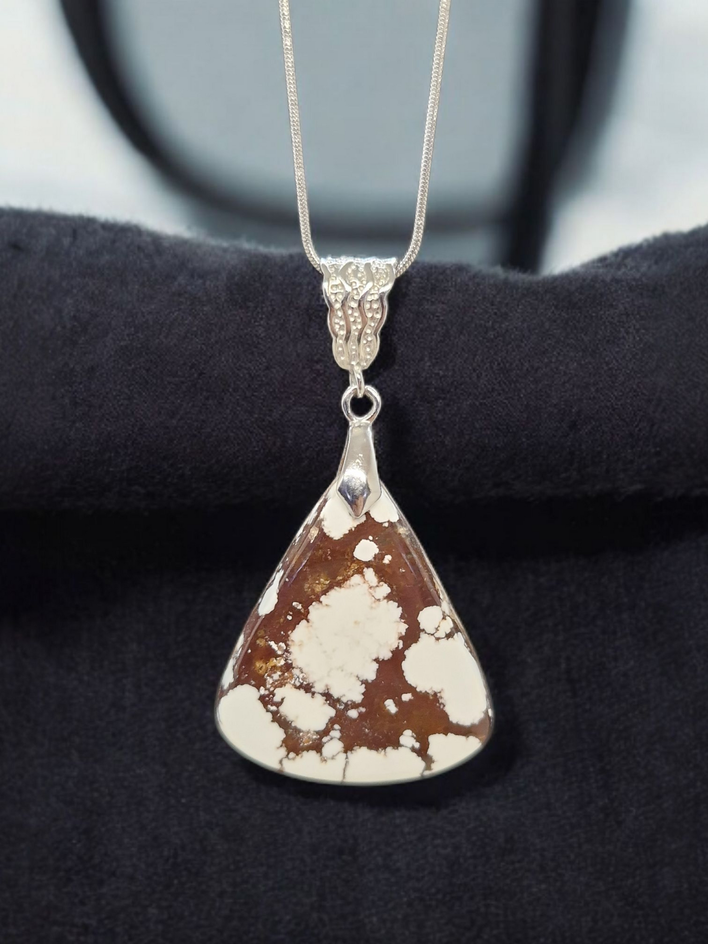 Pendentif Magnésite