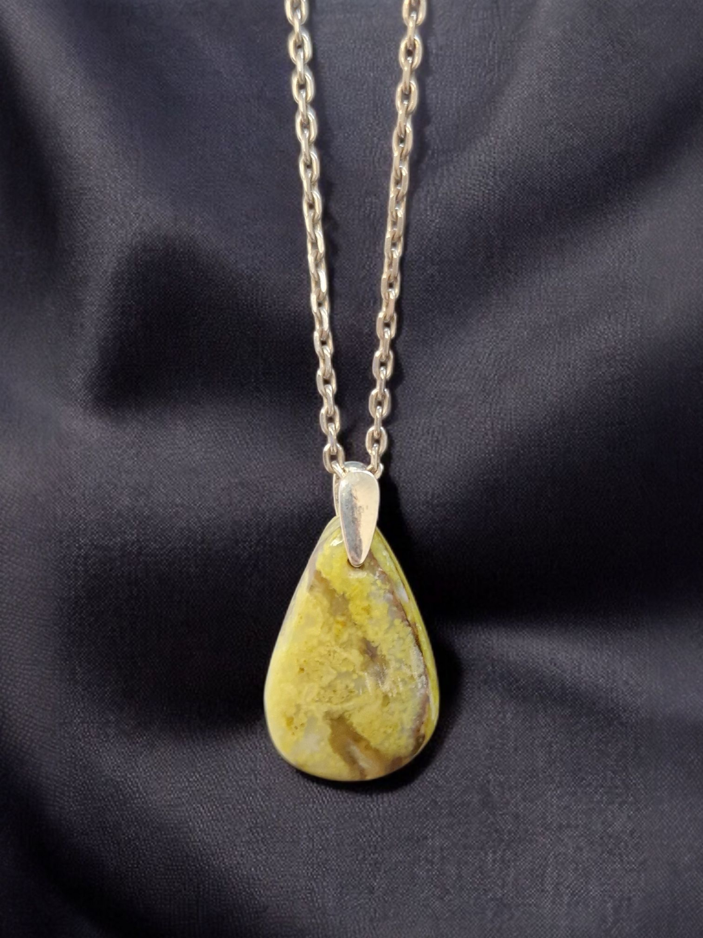 Pendentif Opale verte