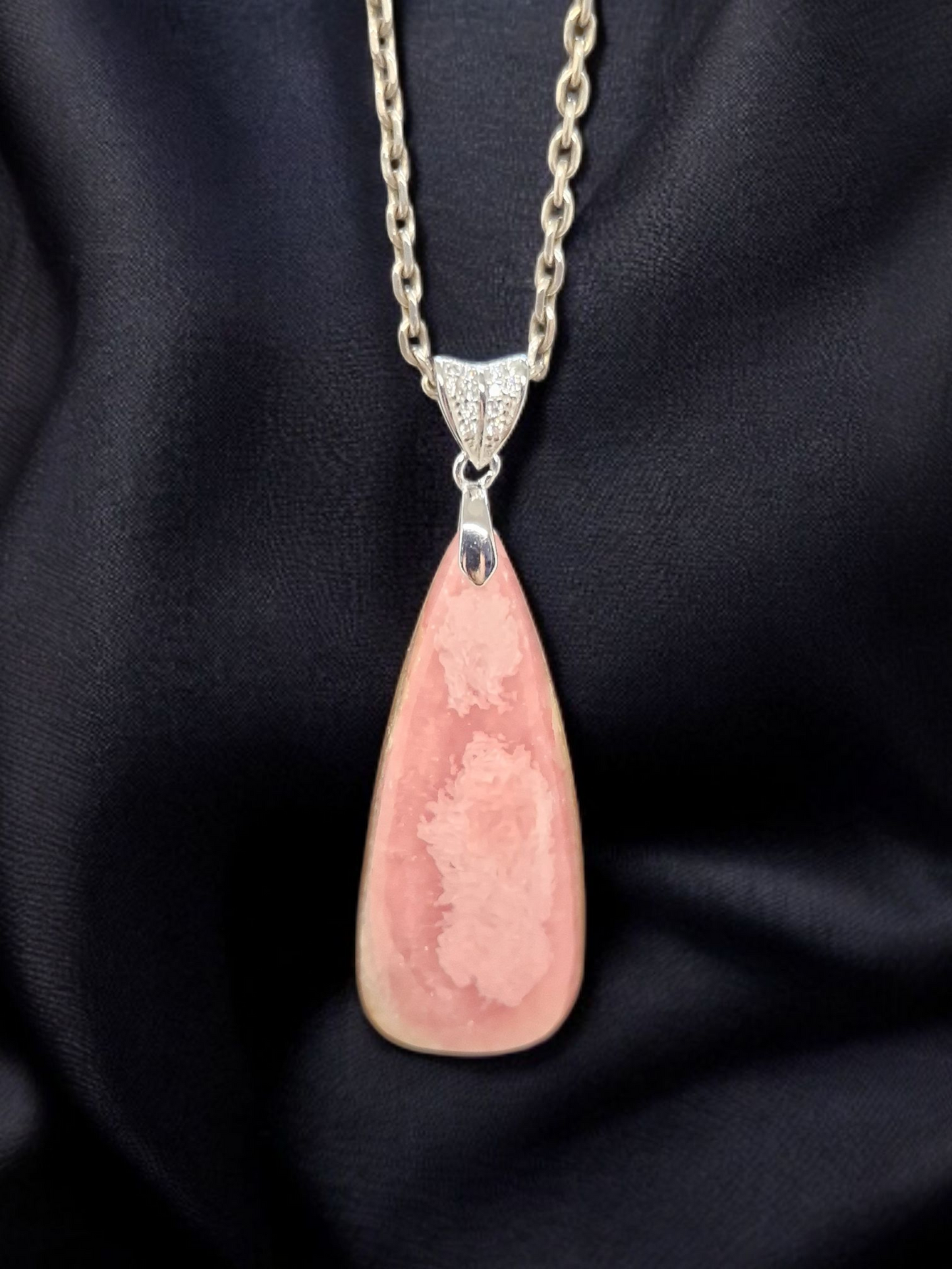 Pendentif Rhodochrosite
