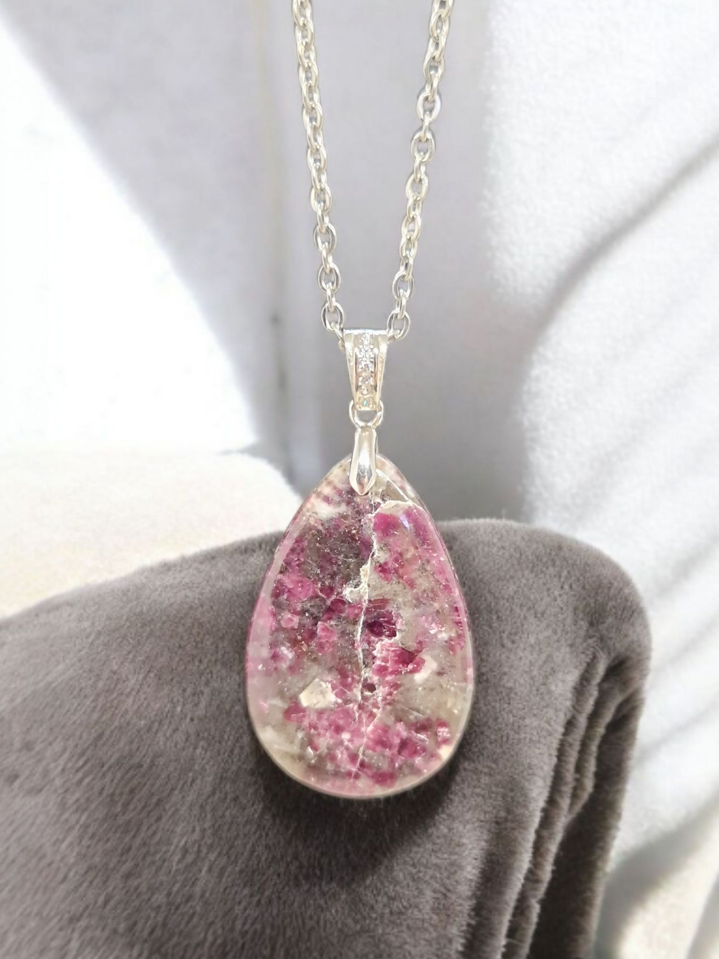 Pendentif Rubellite