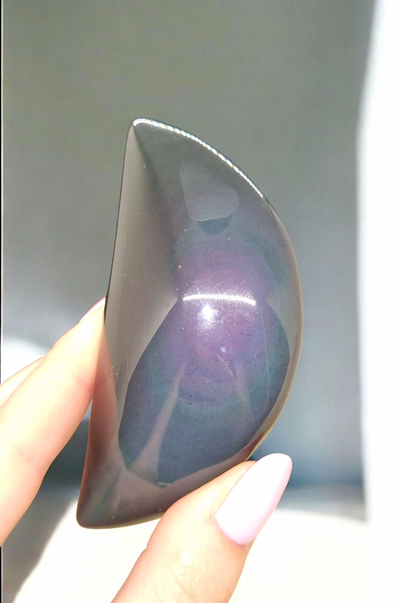 Lune obsidienne œil celeste