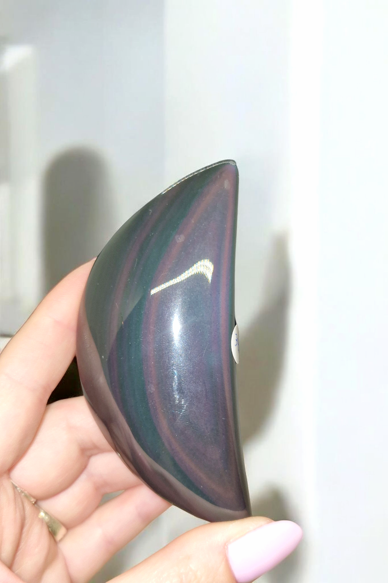 Lune obsidienne œil celeste