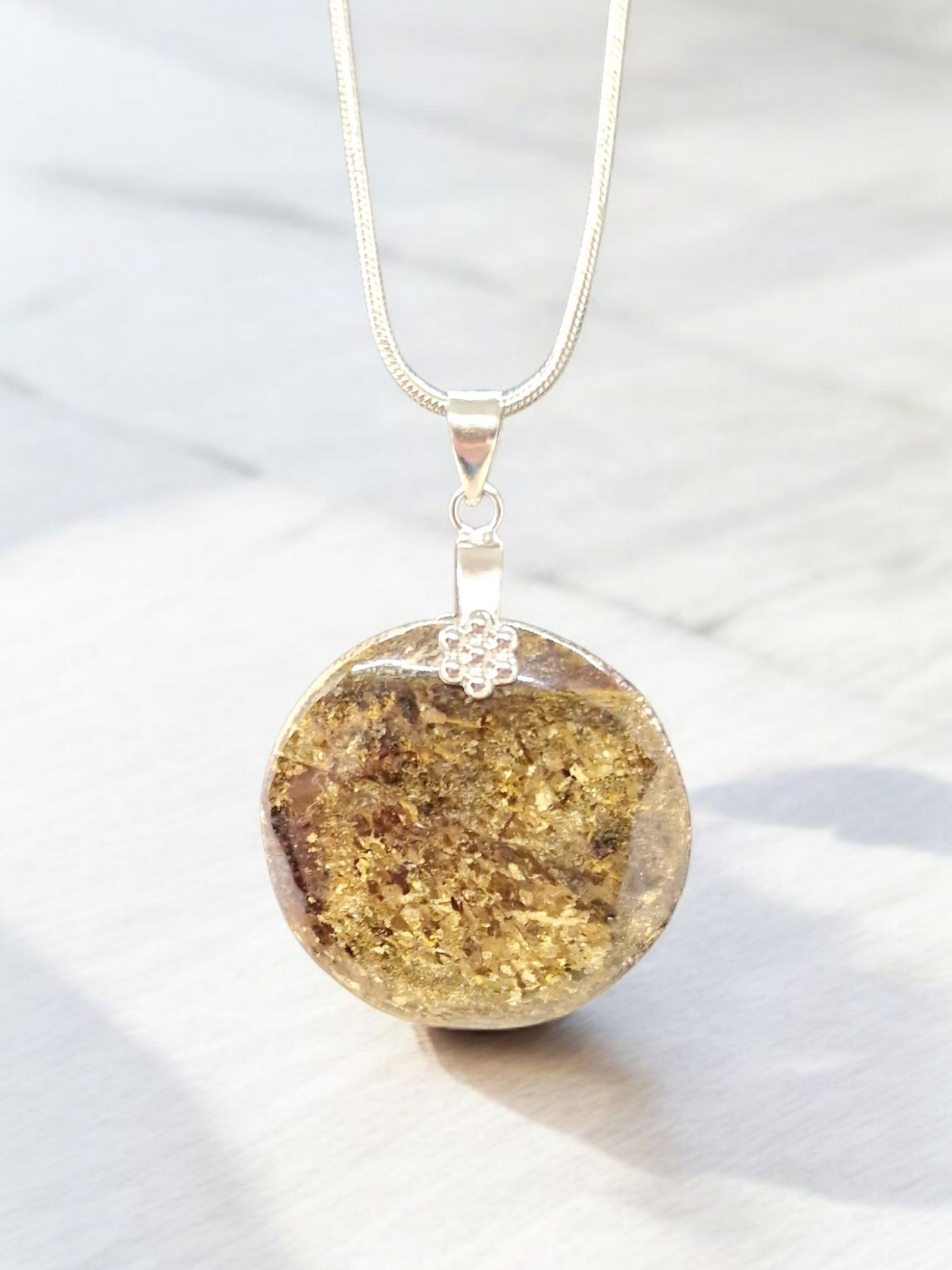 Pendentif Bronzite