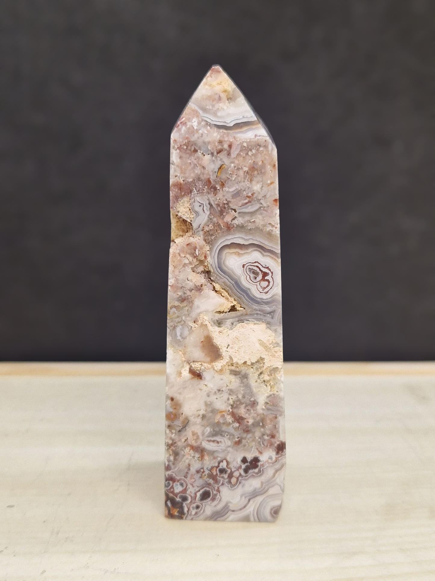 Pointe Agate crazy lace