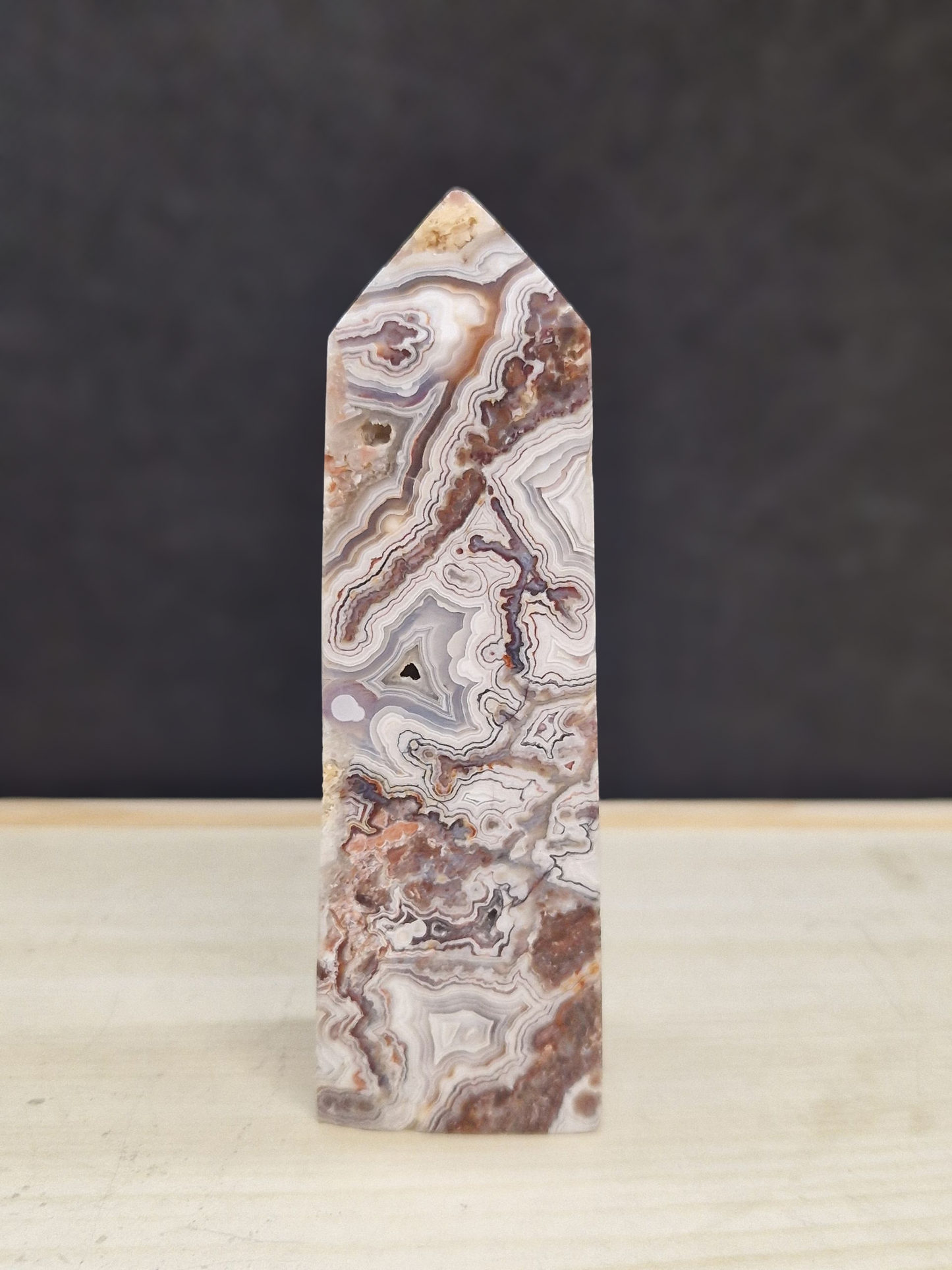 Pointe Agate crazy lace
