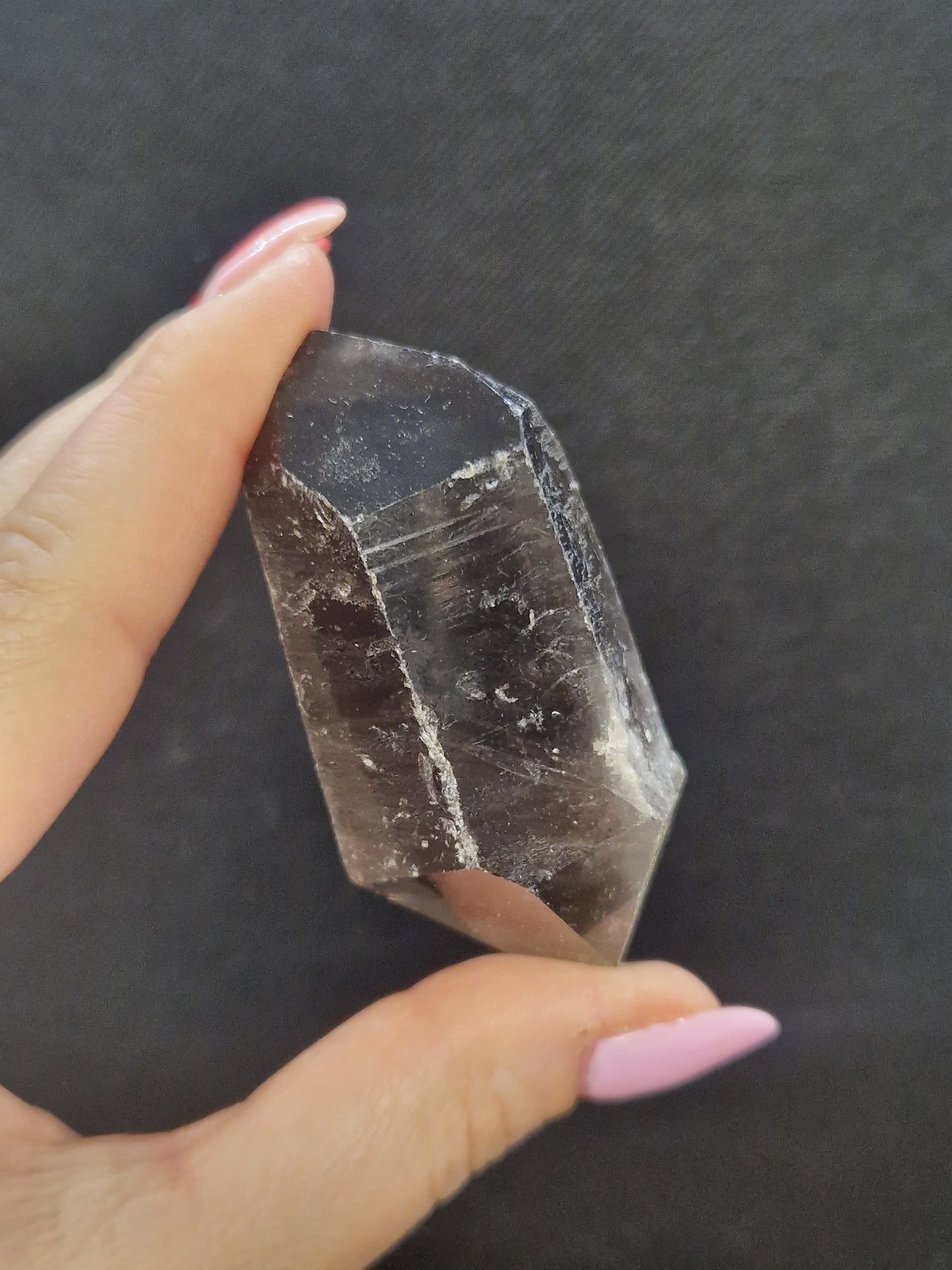 Biterminé Quartz fumé