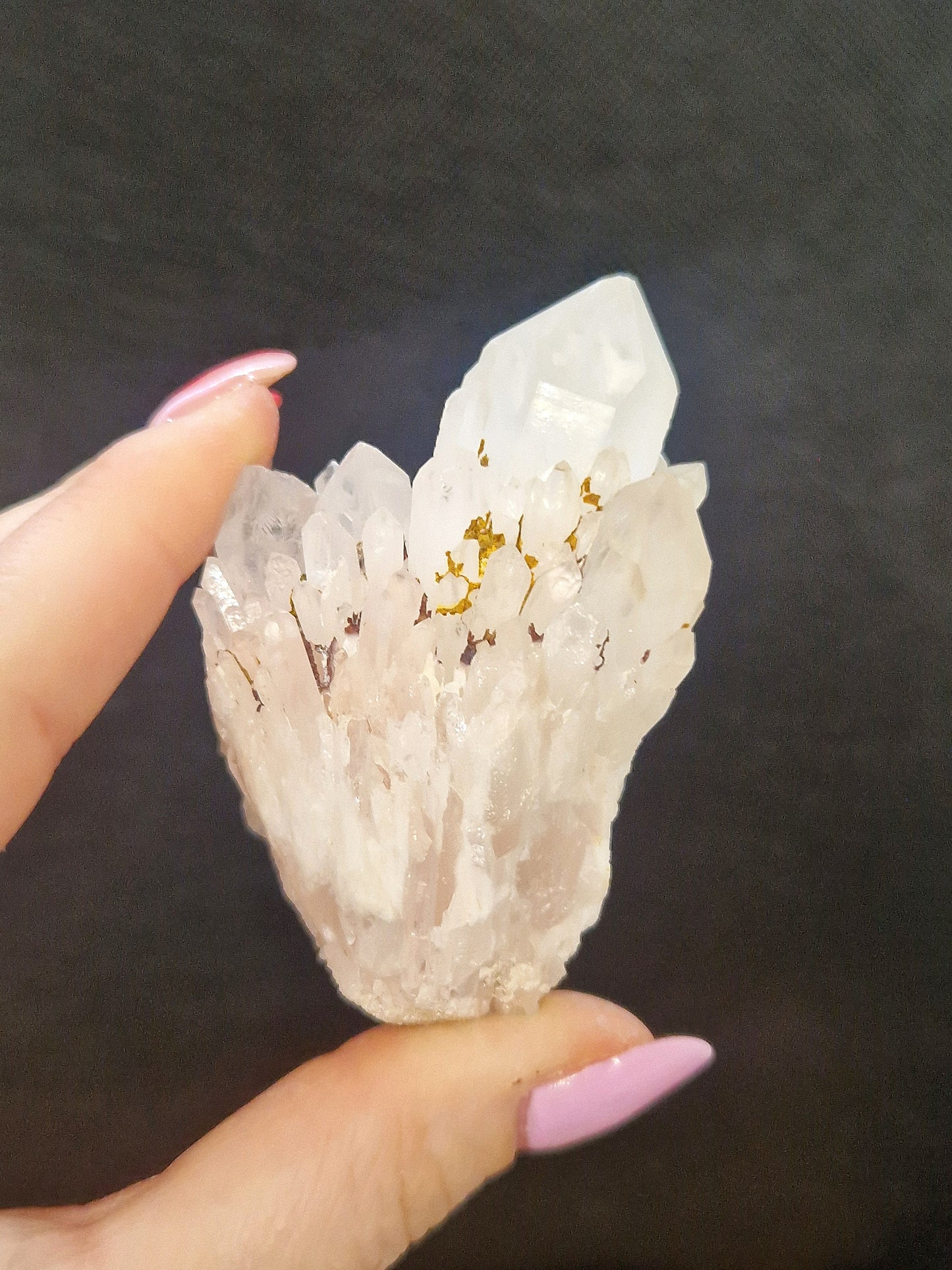 Druse de quartz