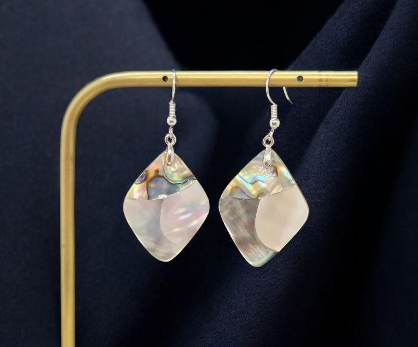 Boucles d'oreilles Nacre & Abalone