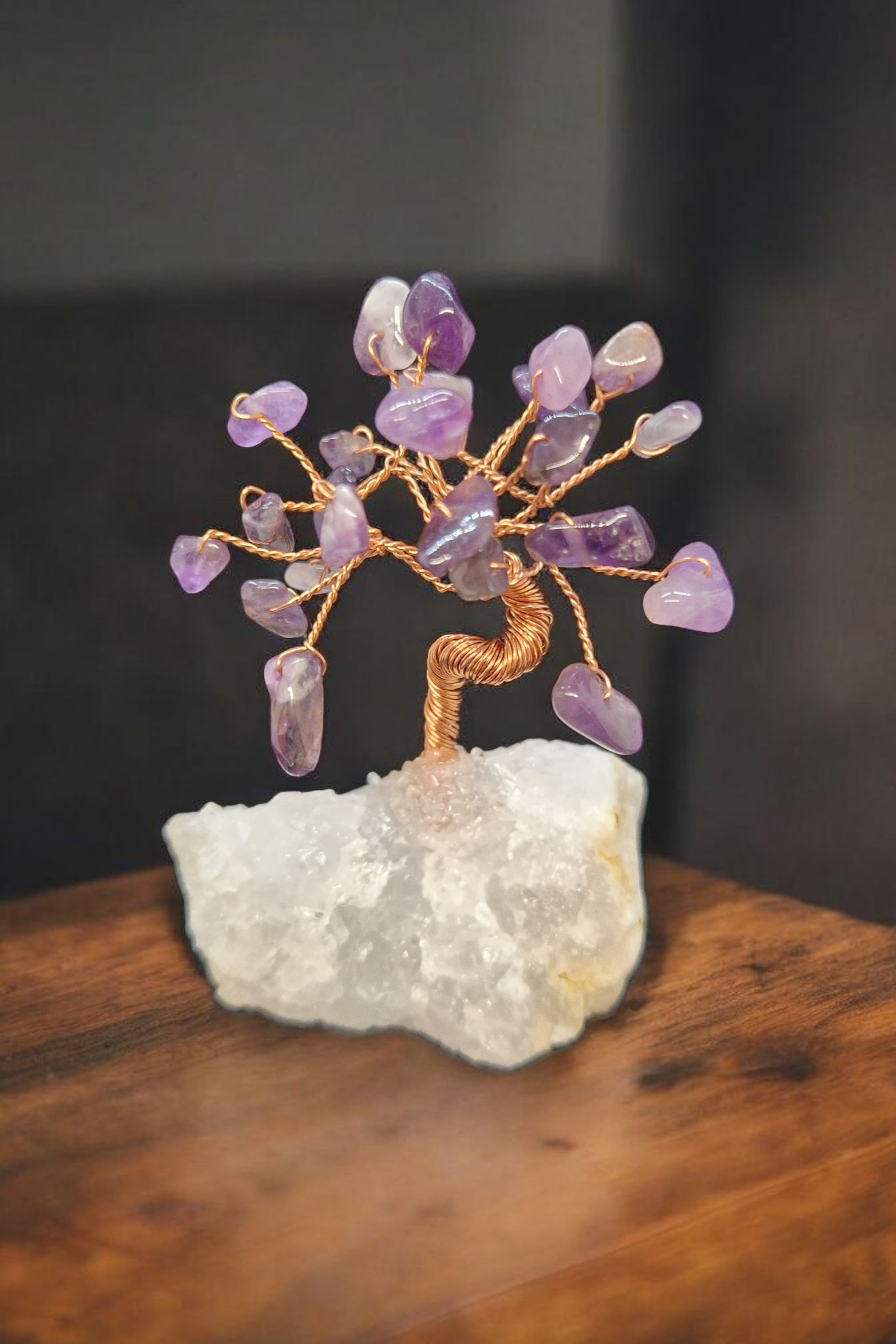 Arbre de vie en Améthyste