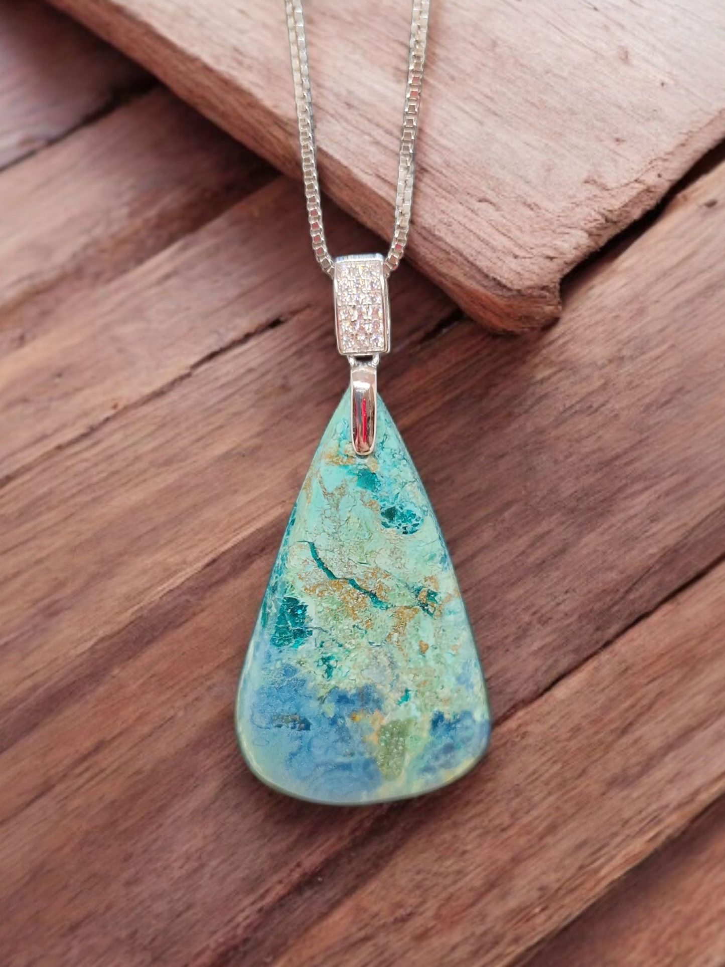 Pendentif Chrysocolle