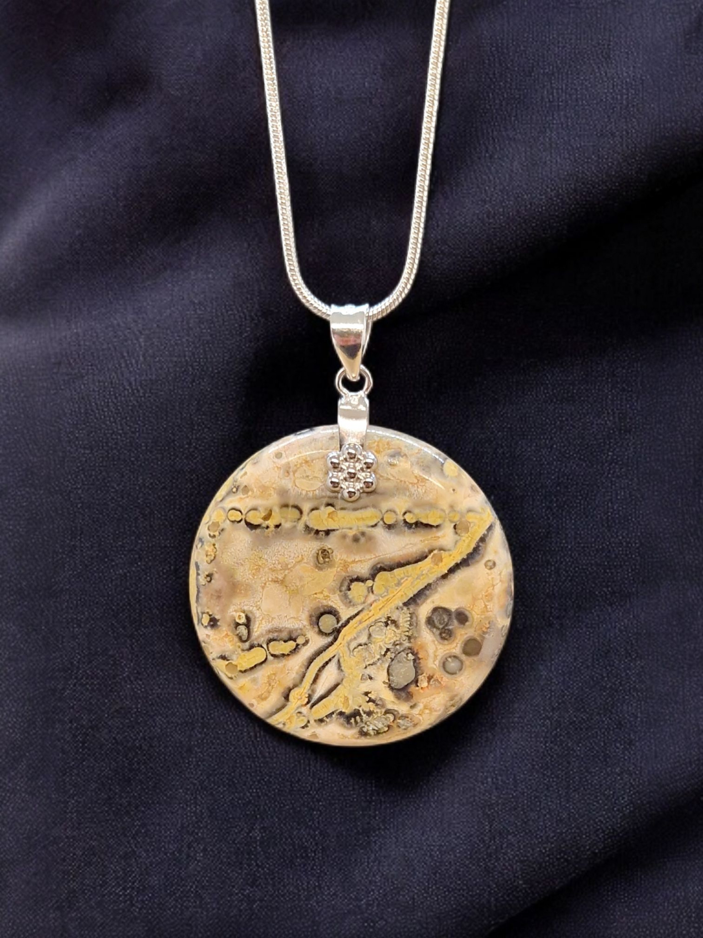 Pendentif "Jaspe" Léopard