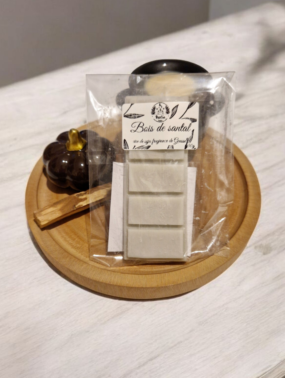 Fondants parfumés Bois de santal