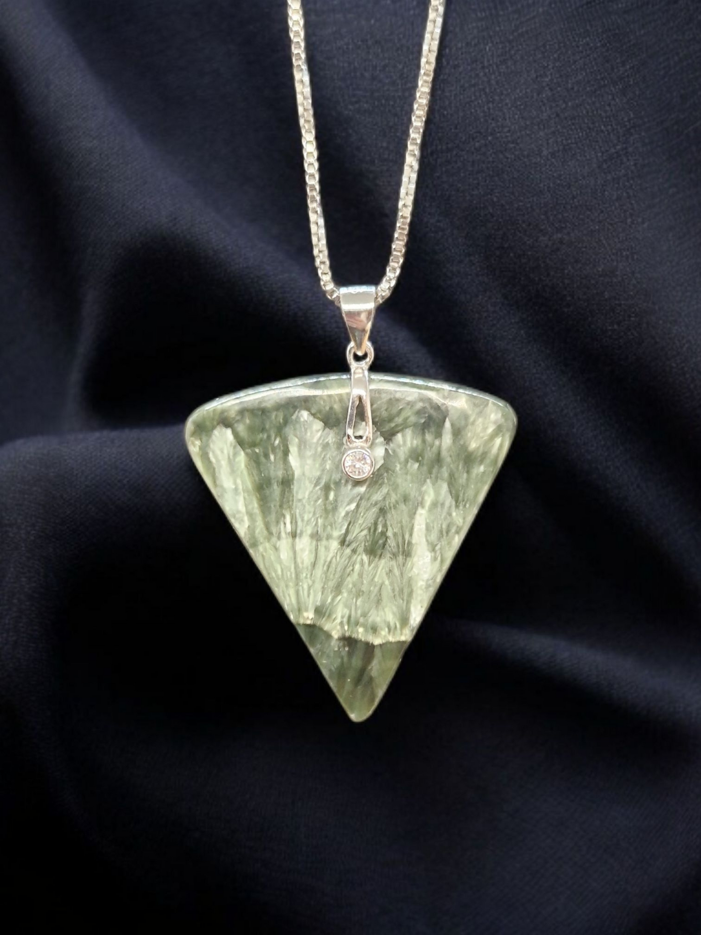 Pendentif Seraphinite