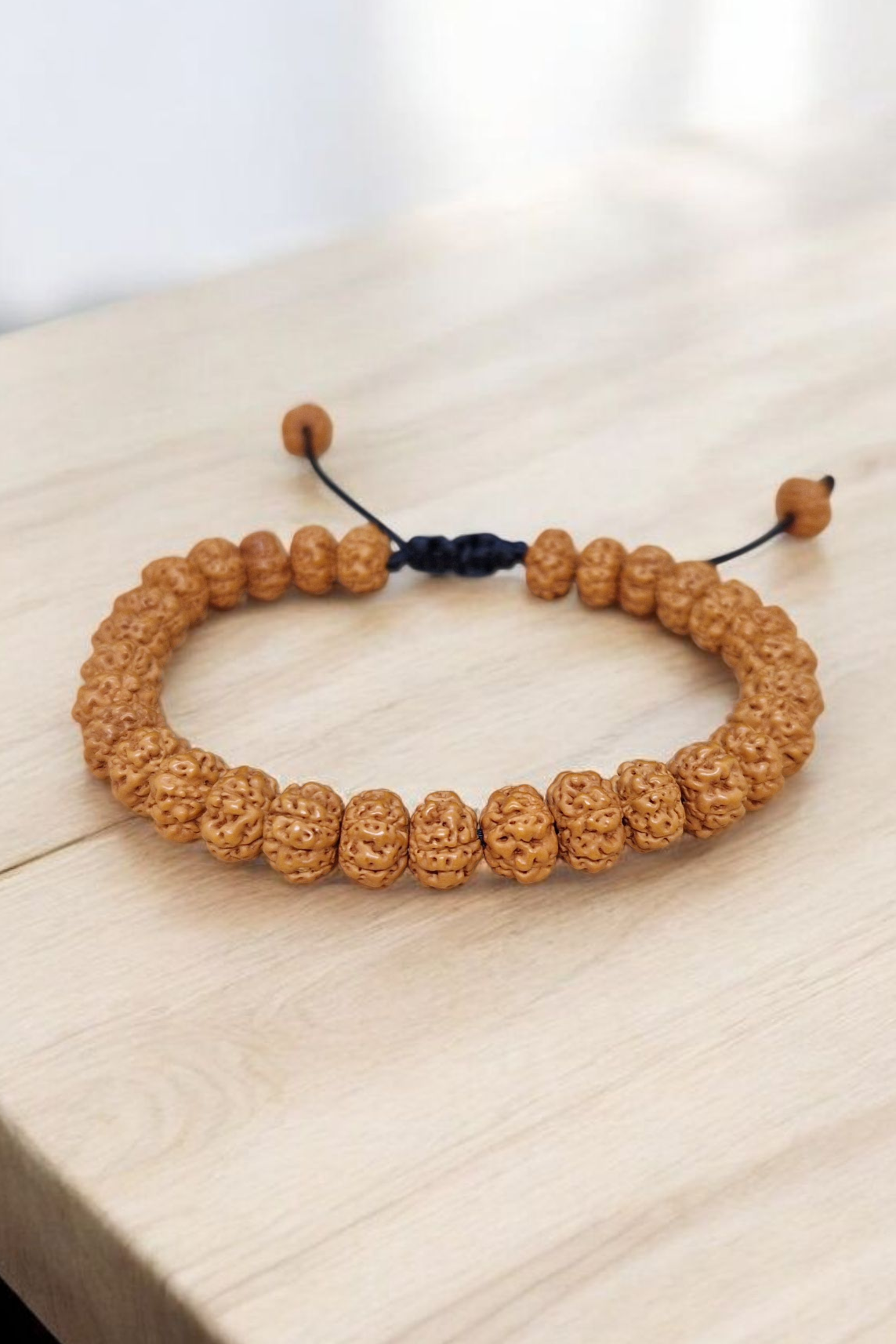 Bracelet Graines de Rudraksha