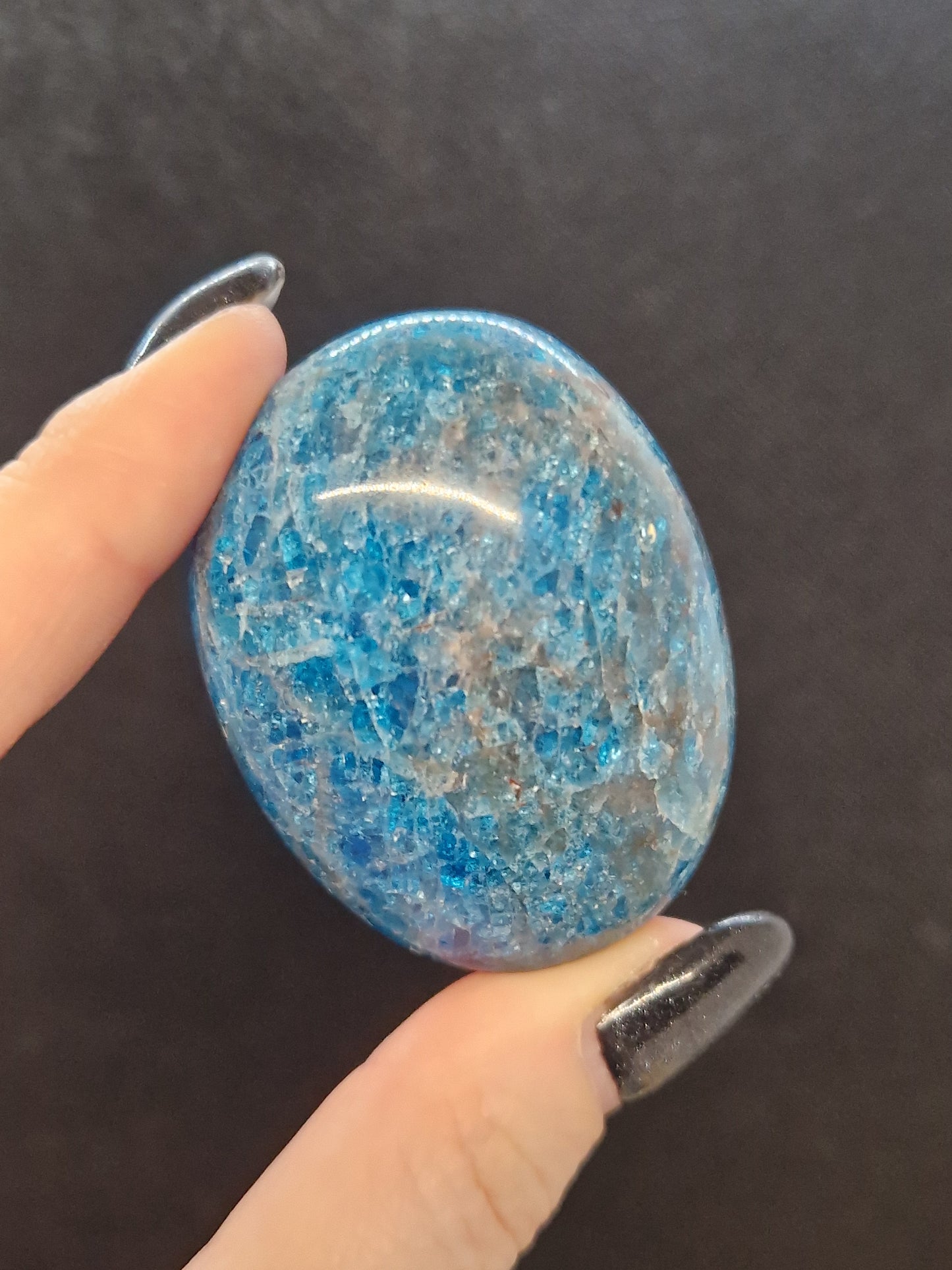 Galets Apatite bleue