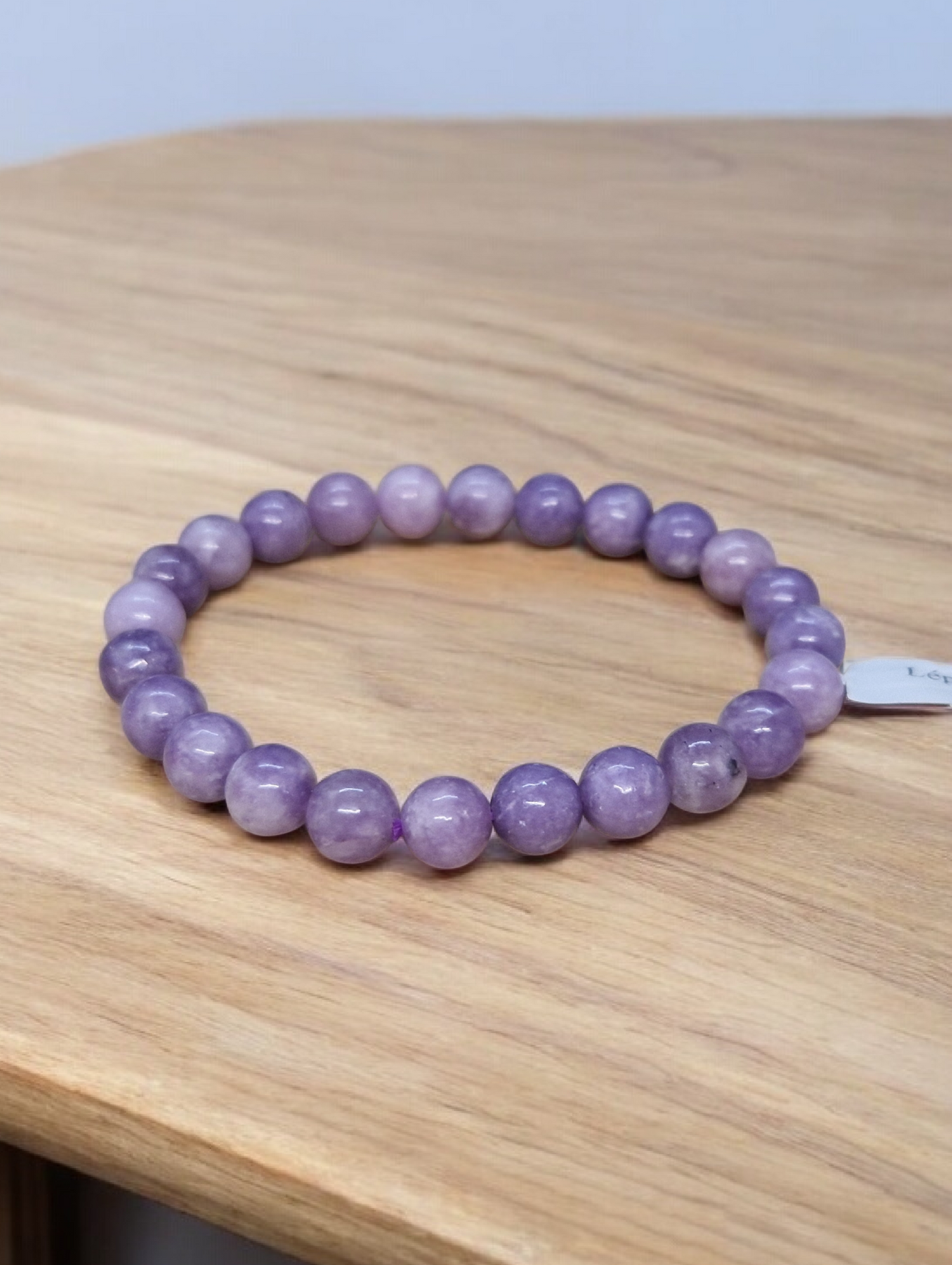 Bracelet Lépidolite 8mm