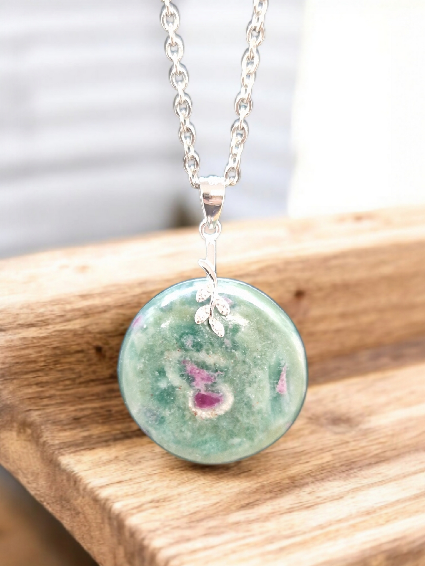 Pendentif Rubis Fuschite