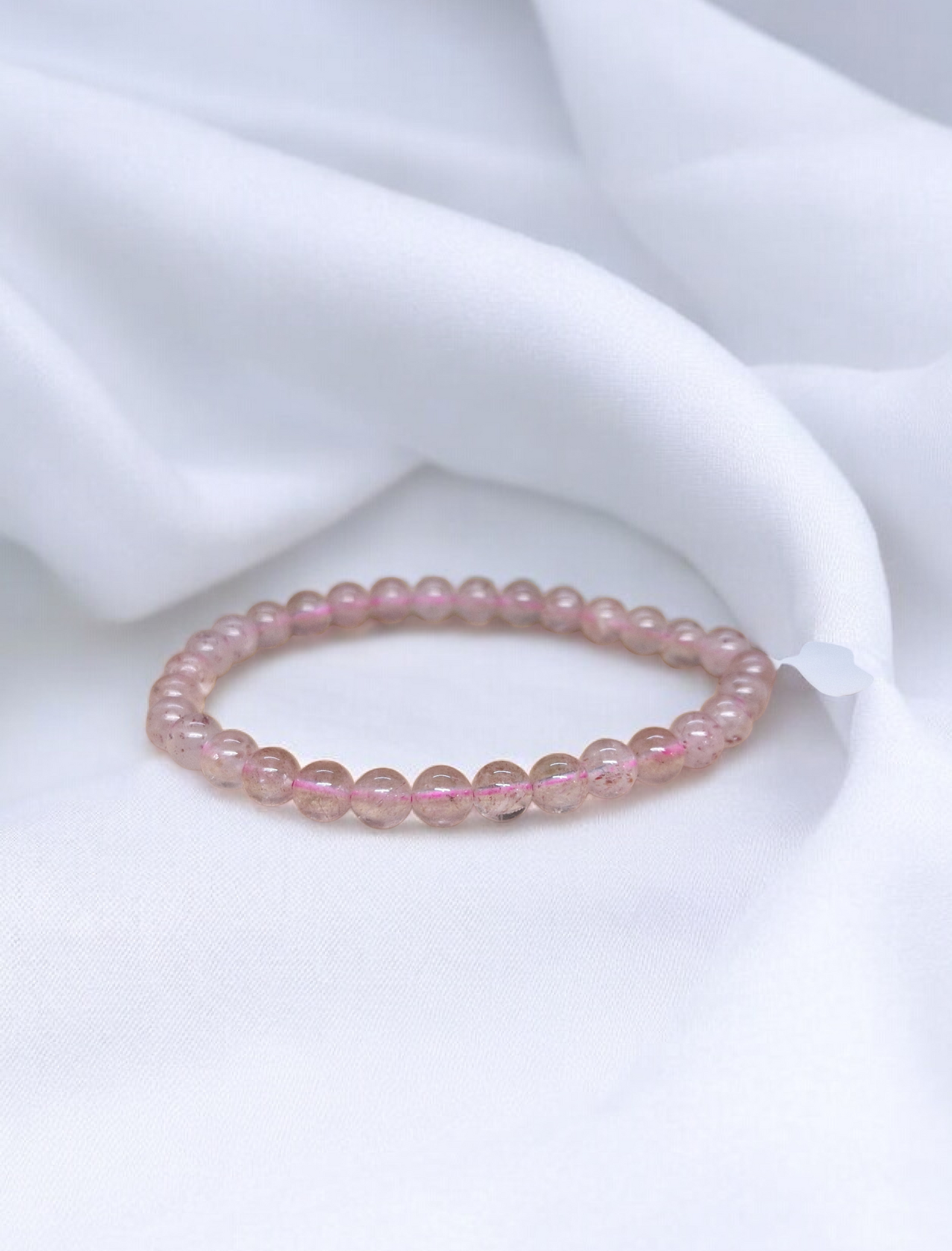 Bracelet Quartz fraise 6mm