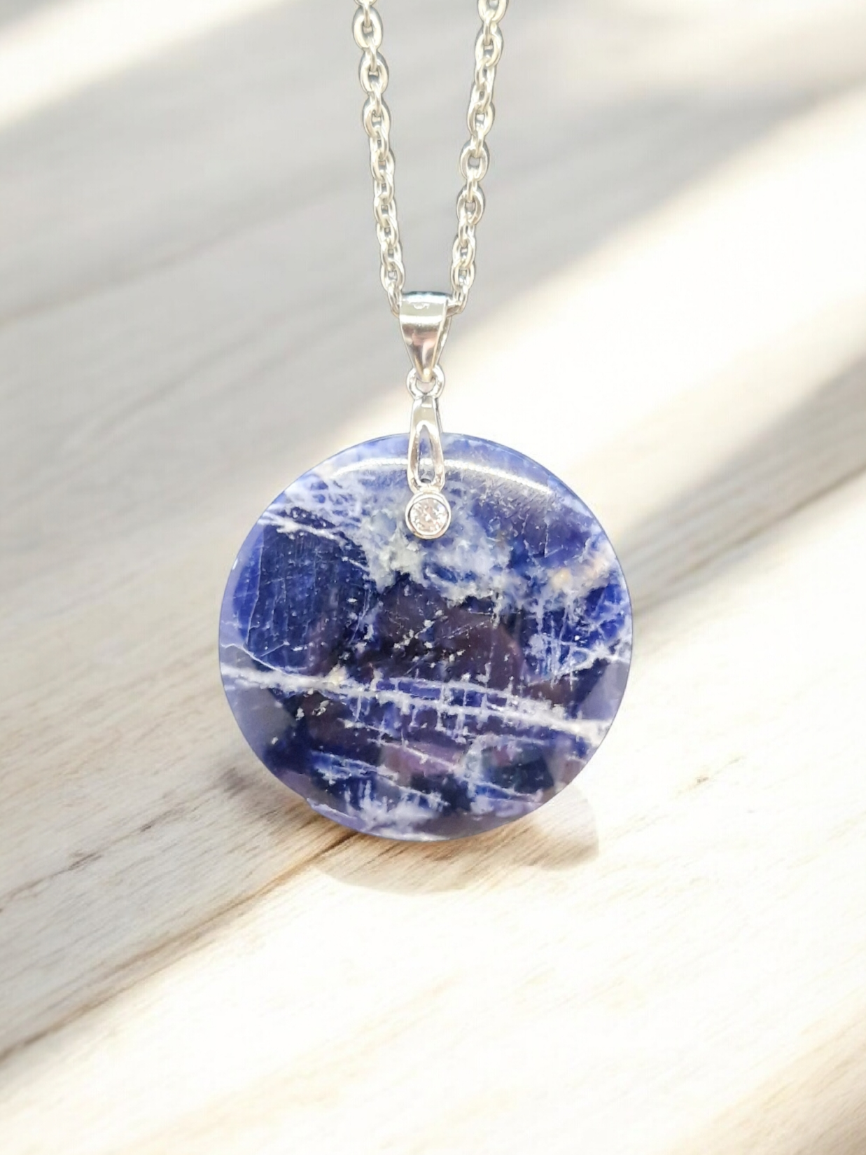Pendentif Sodalite