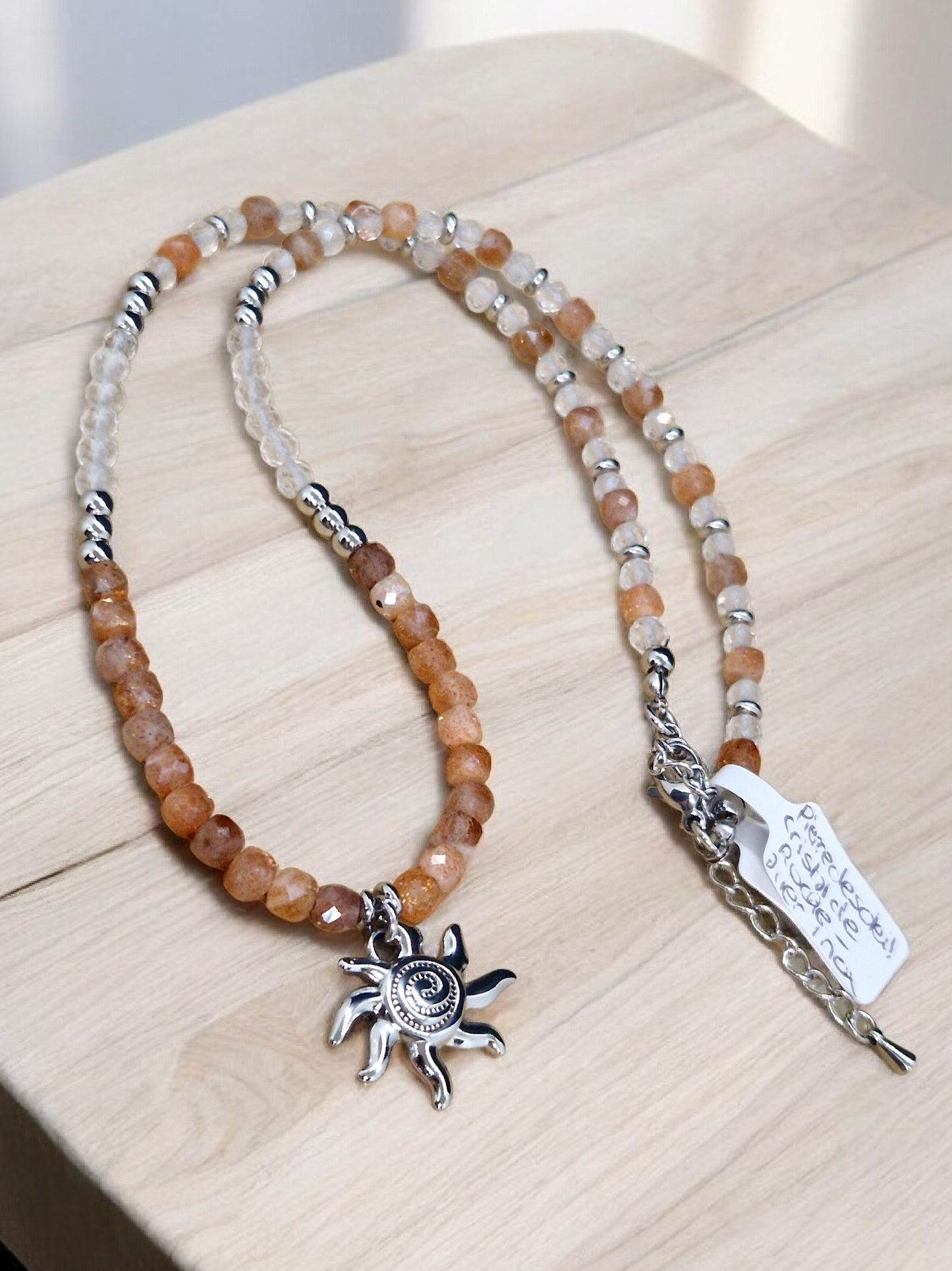 Collier Pierre de soleil