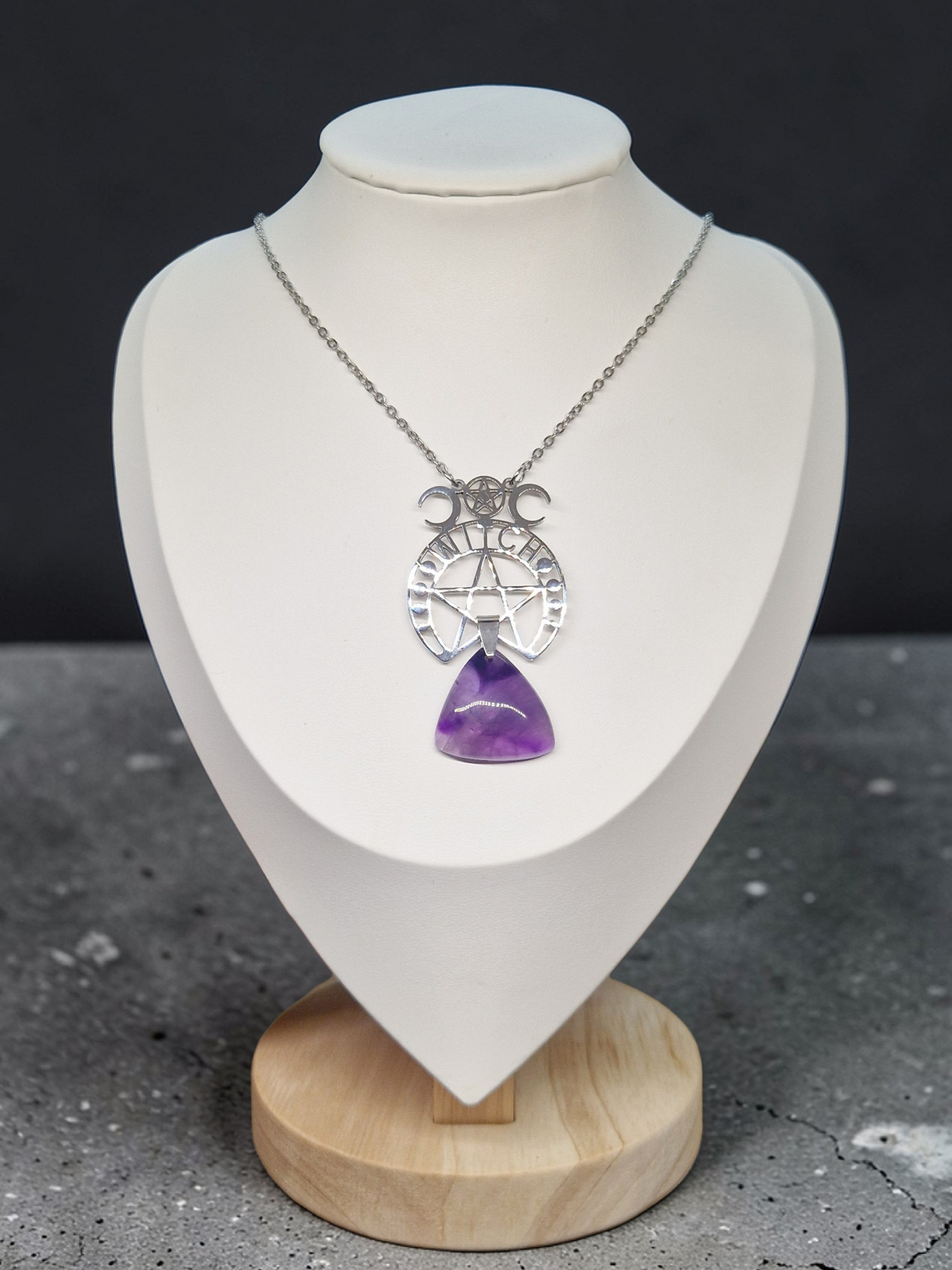 Collier Améthyste Witch
