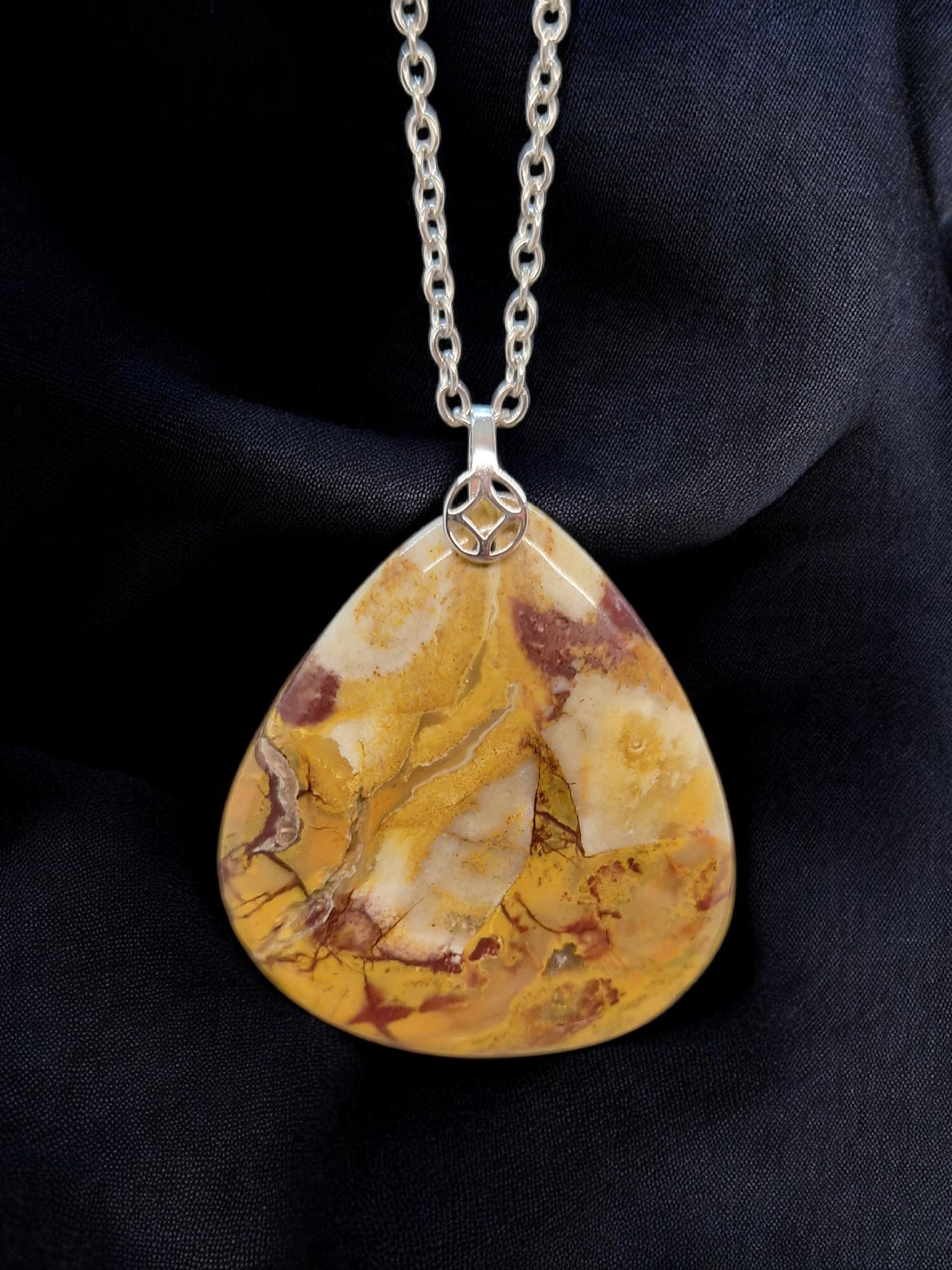 Pendentif Jaspe Polychrome français 🇨🇵