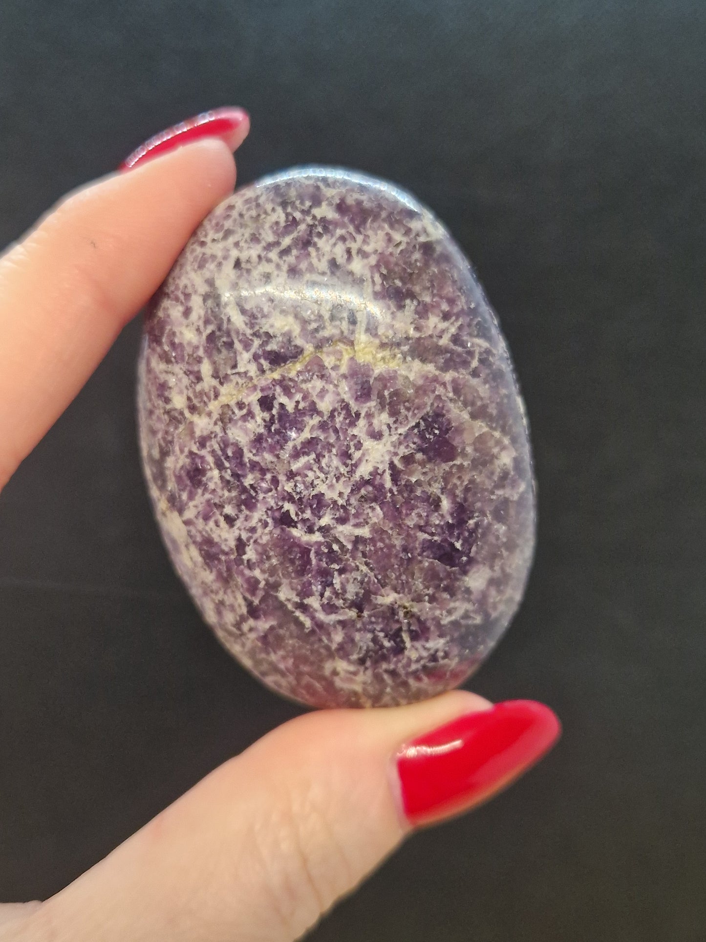 Galets lépidolite