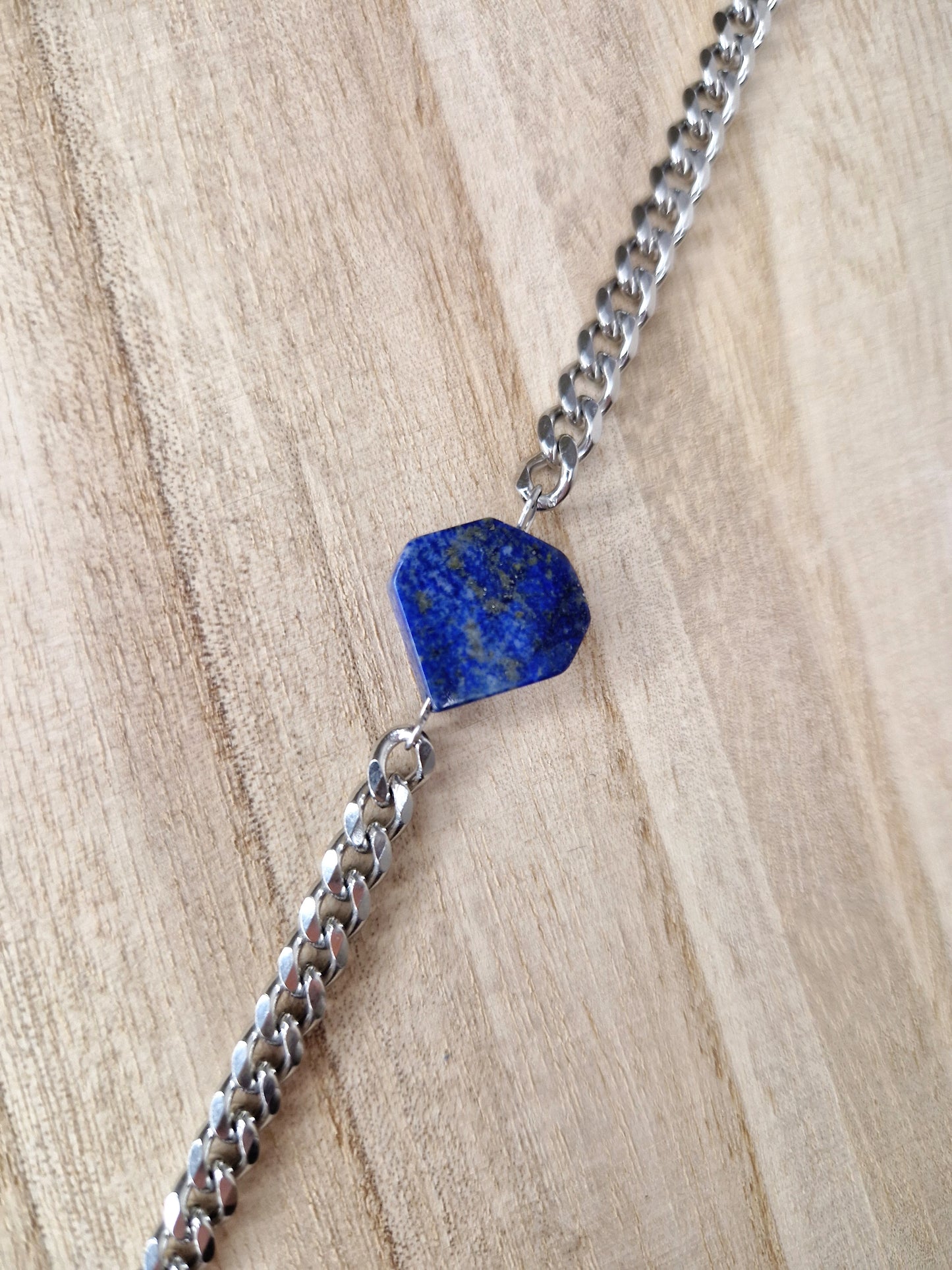 Bracelet Lapis lazuli réglable