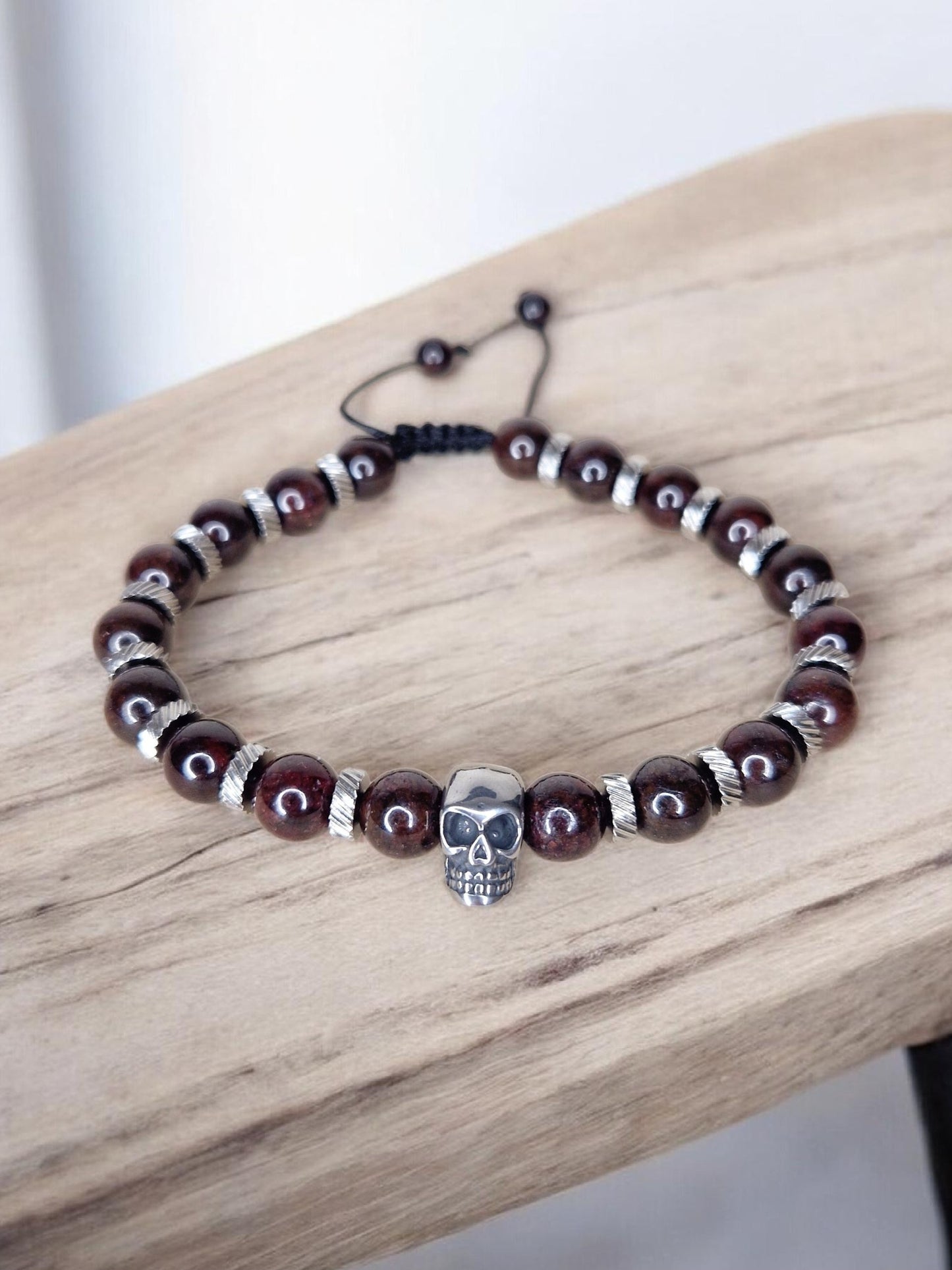 Bracelet Grenat 8mm