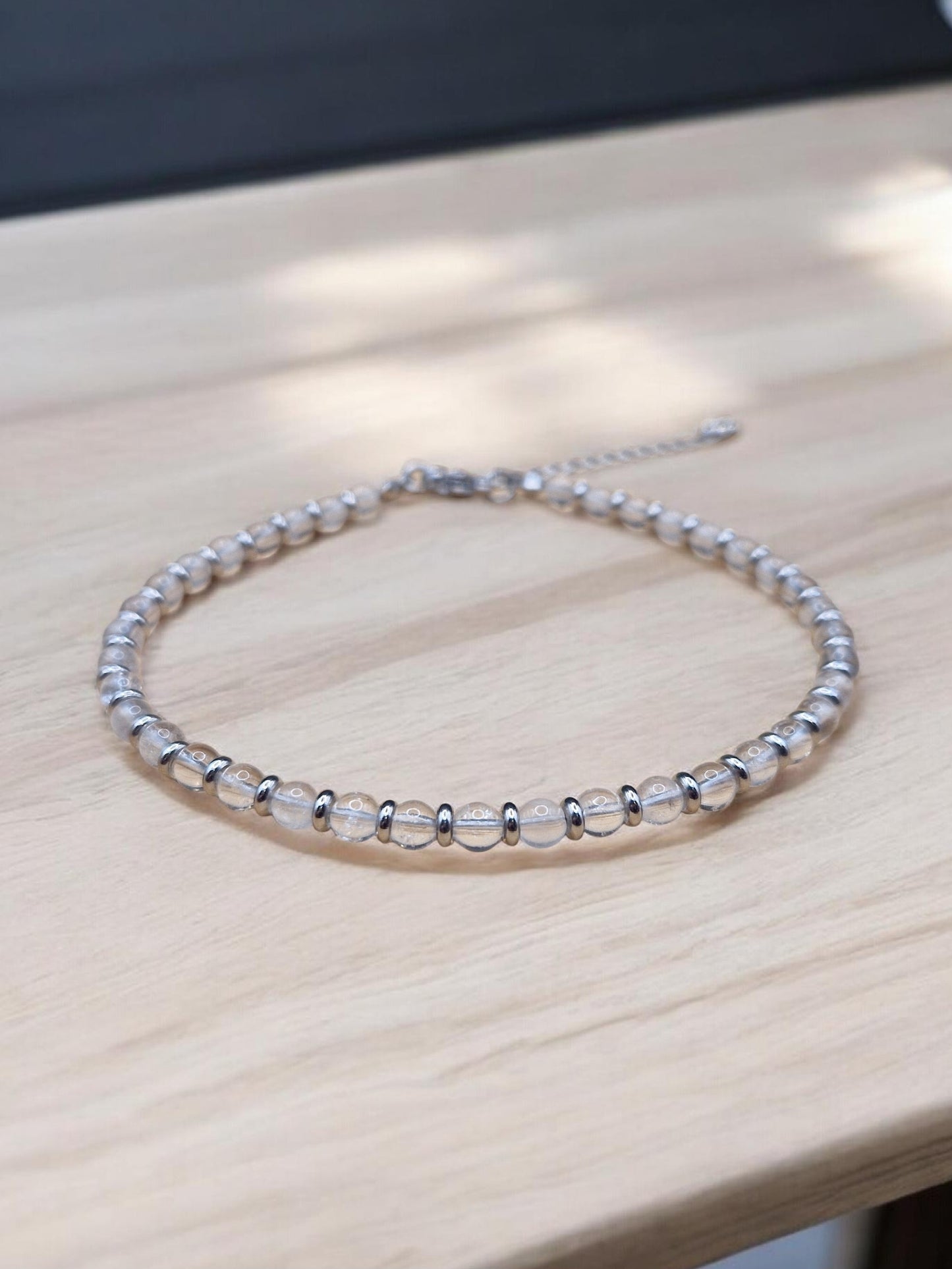 Bracelet de cheville Cristal de roche