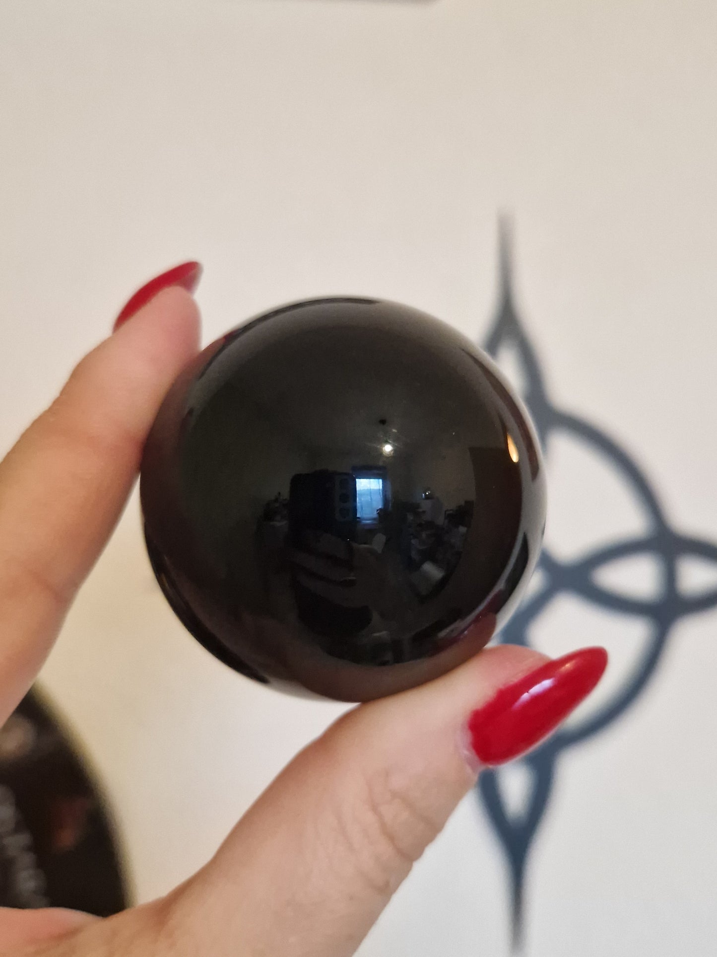 Sphère Obsidienne noire