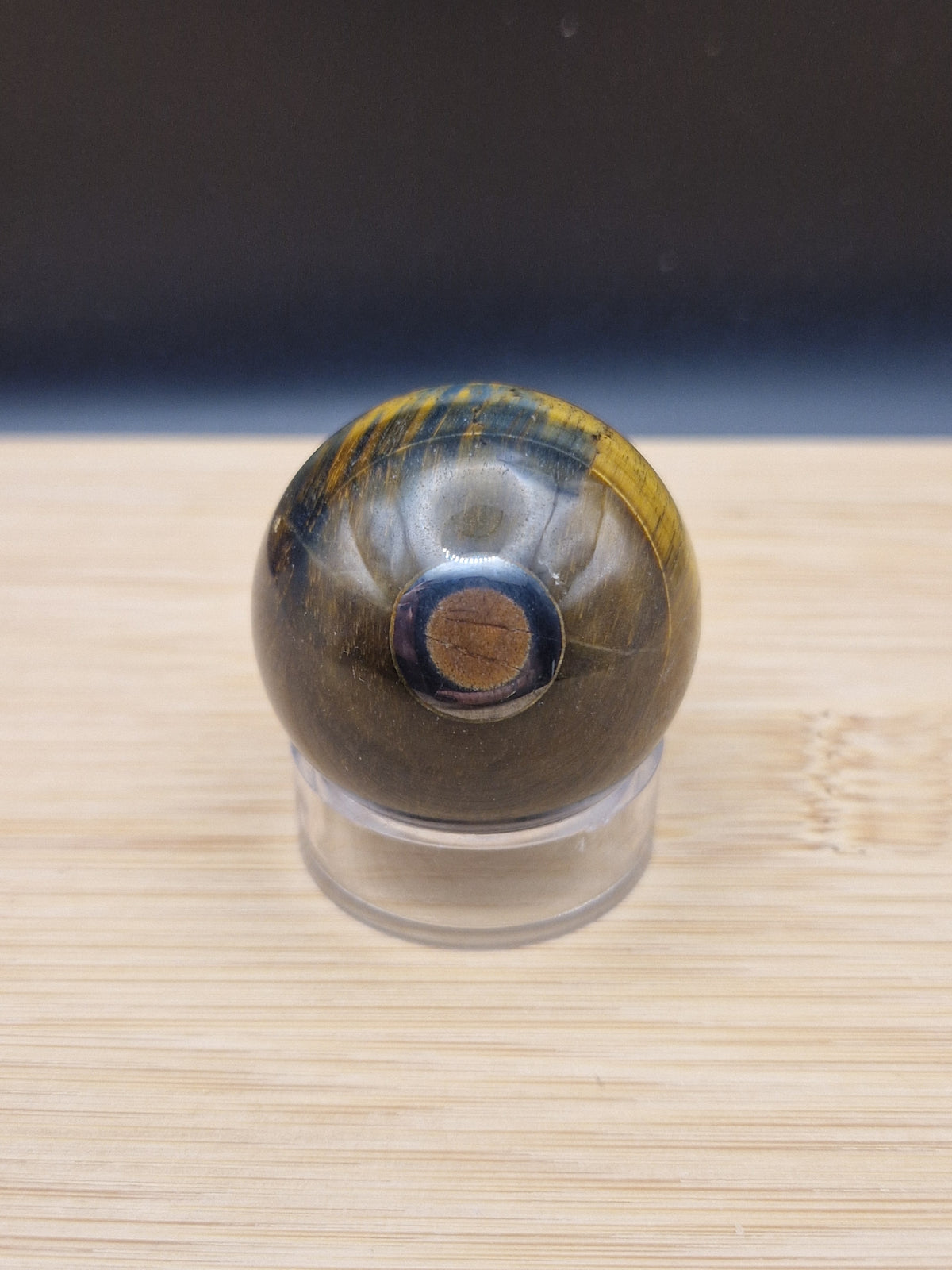Sphère Oeil de tigre & Faucon