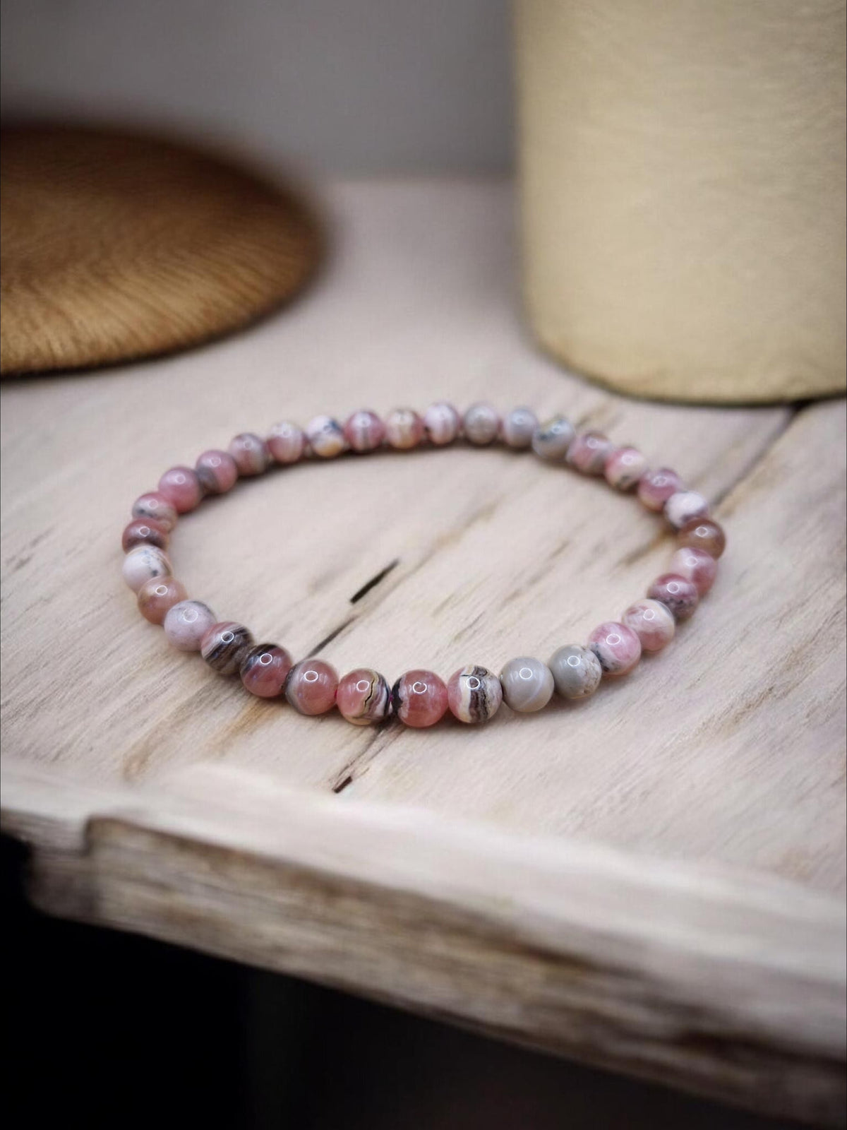 Bracelet Rhodochrosite 6mm
