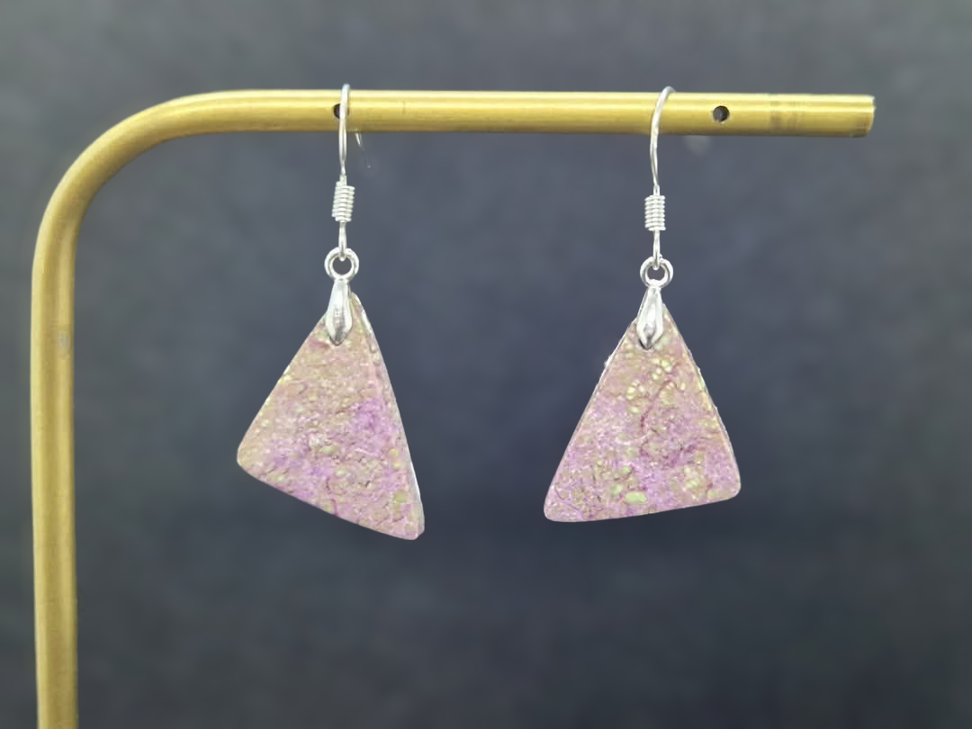 Boucles d'oreilles Atlantisite